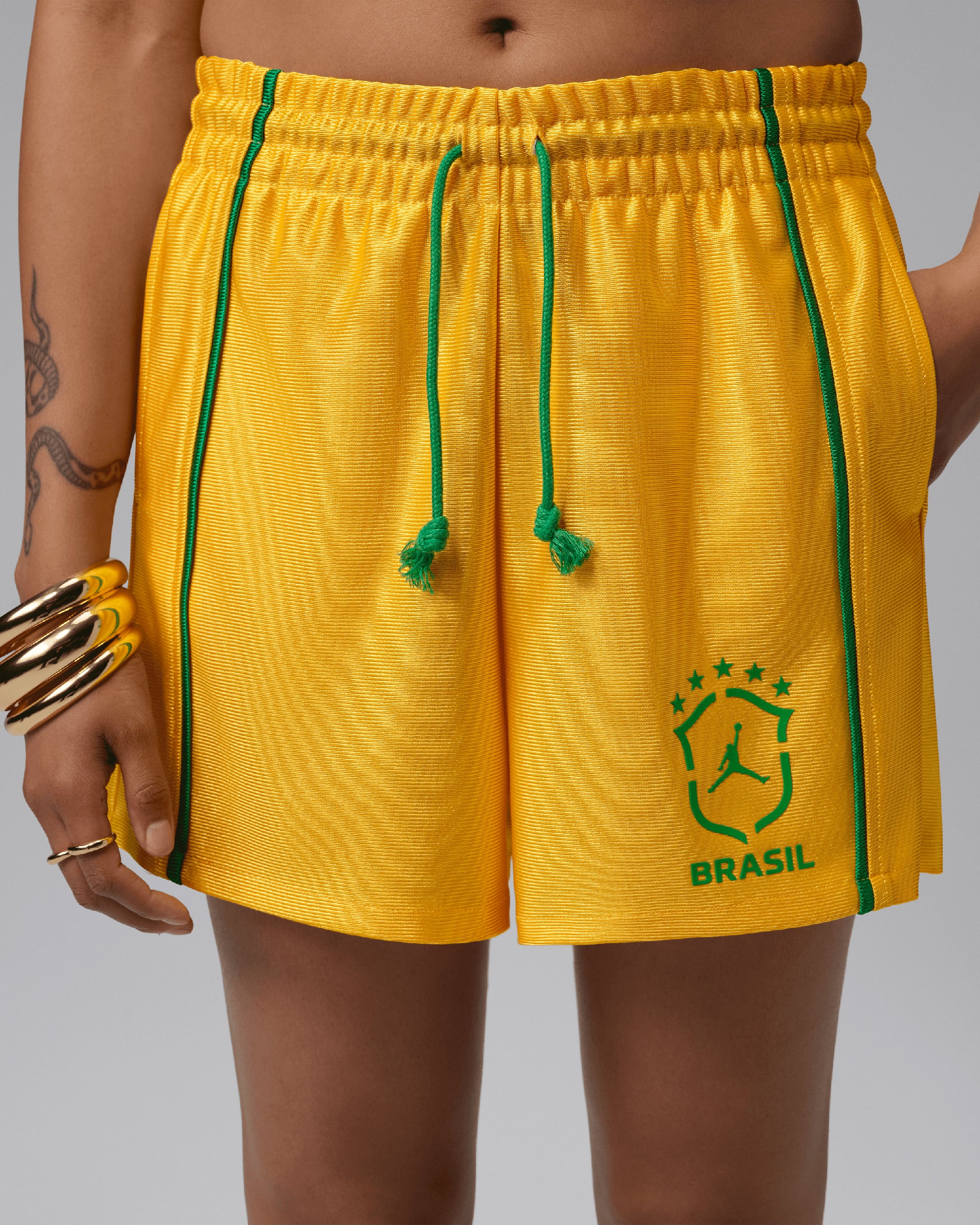Jordan Brooklyn Brasil Logo Women's Shorts