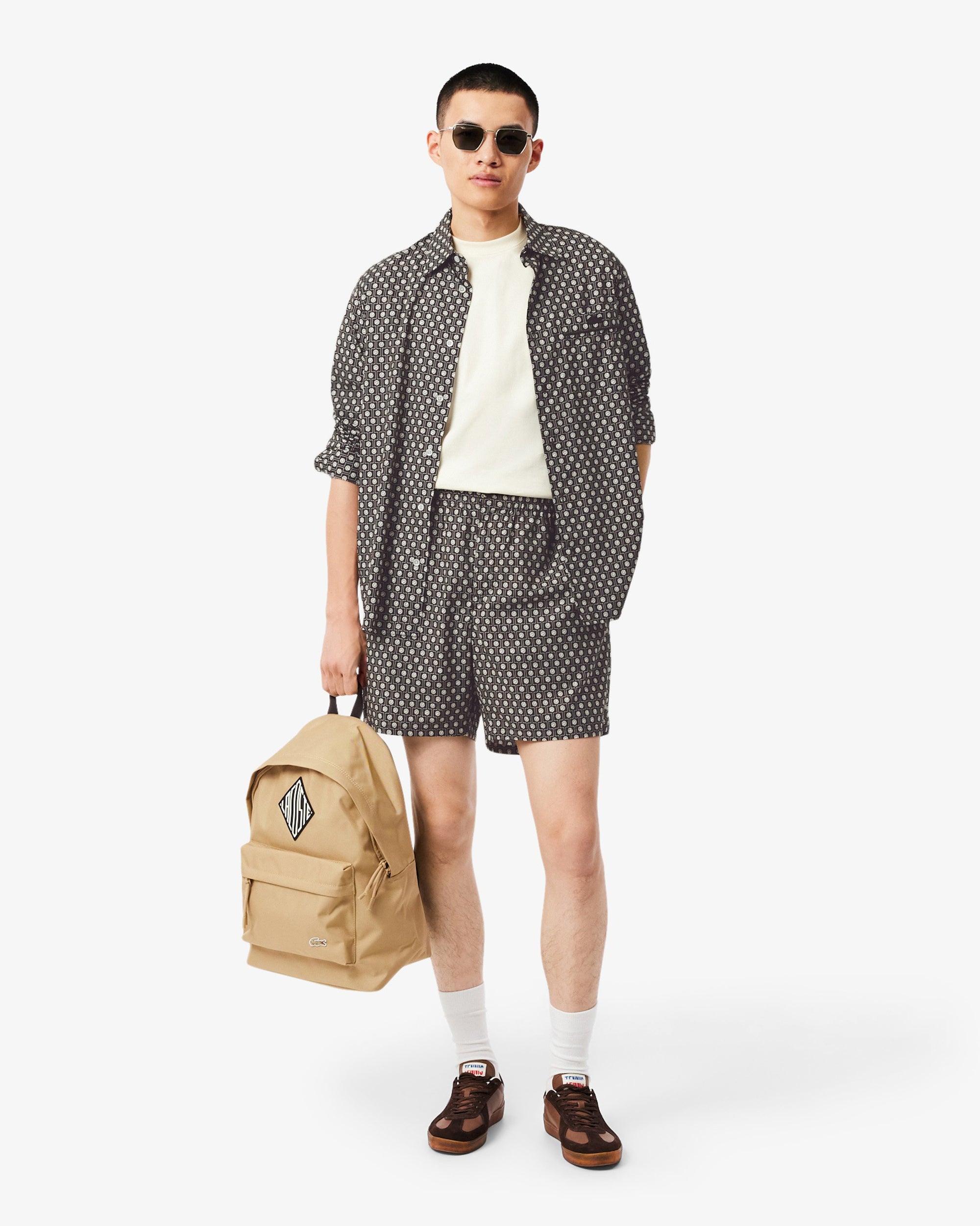 Shorts Lacoste Print Relaxed Men's Shorts - GH0748-00-7FI