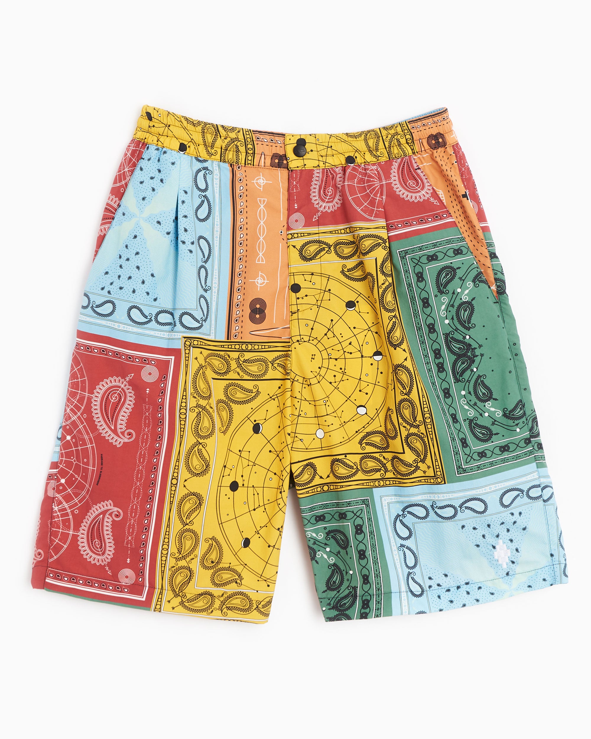 Marcelo Burlon County of Milan All Over Bandana Men's Nylon Shorts Men