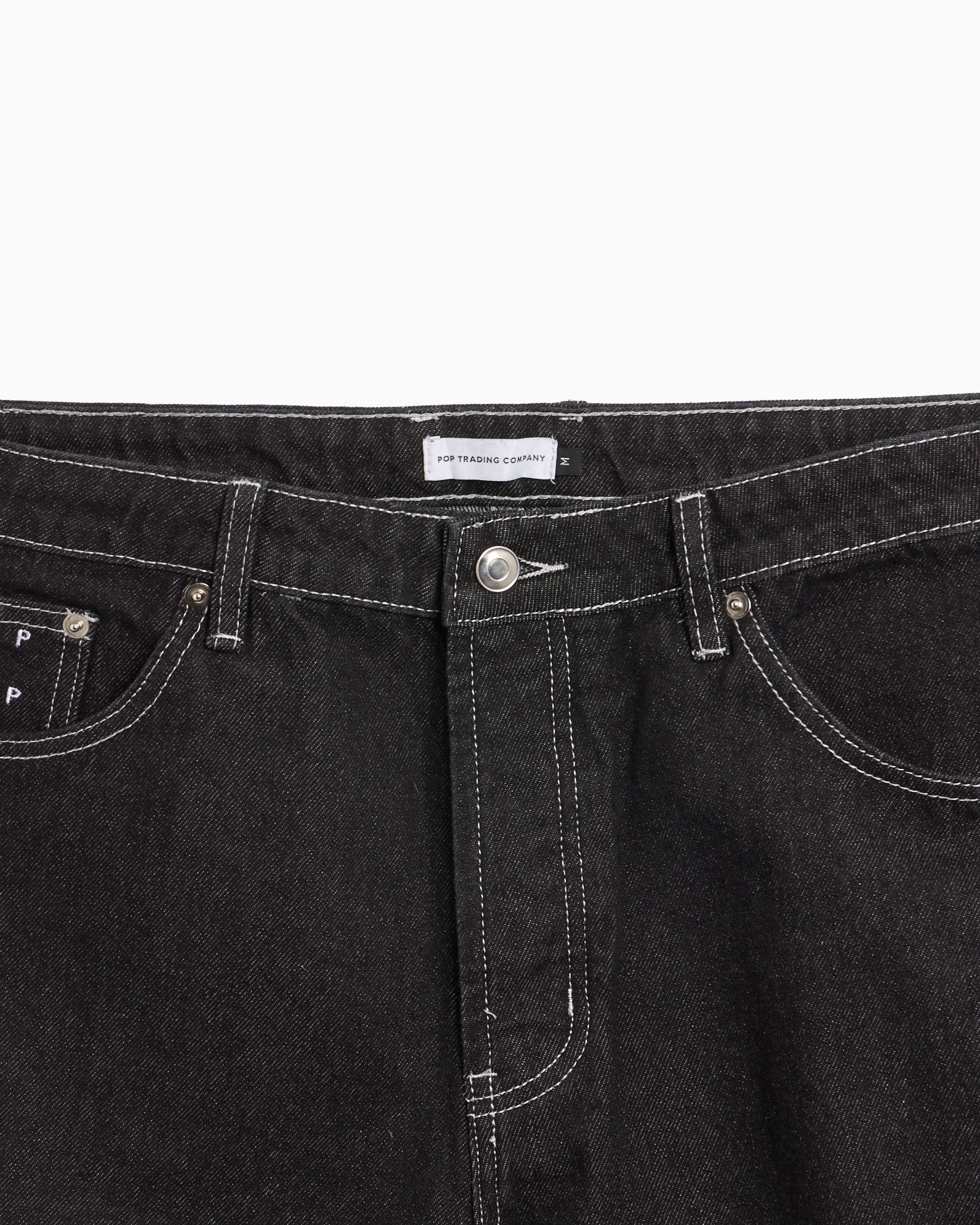 Shorts Pop Trading Company Longer DRS Men's Denim Shorts Relaxed Men's Shorts - POPSS25_04-006