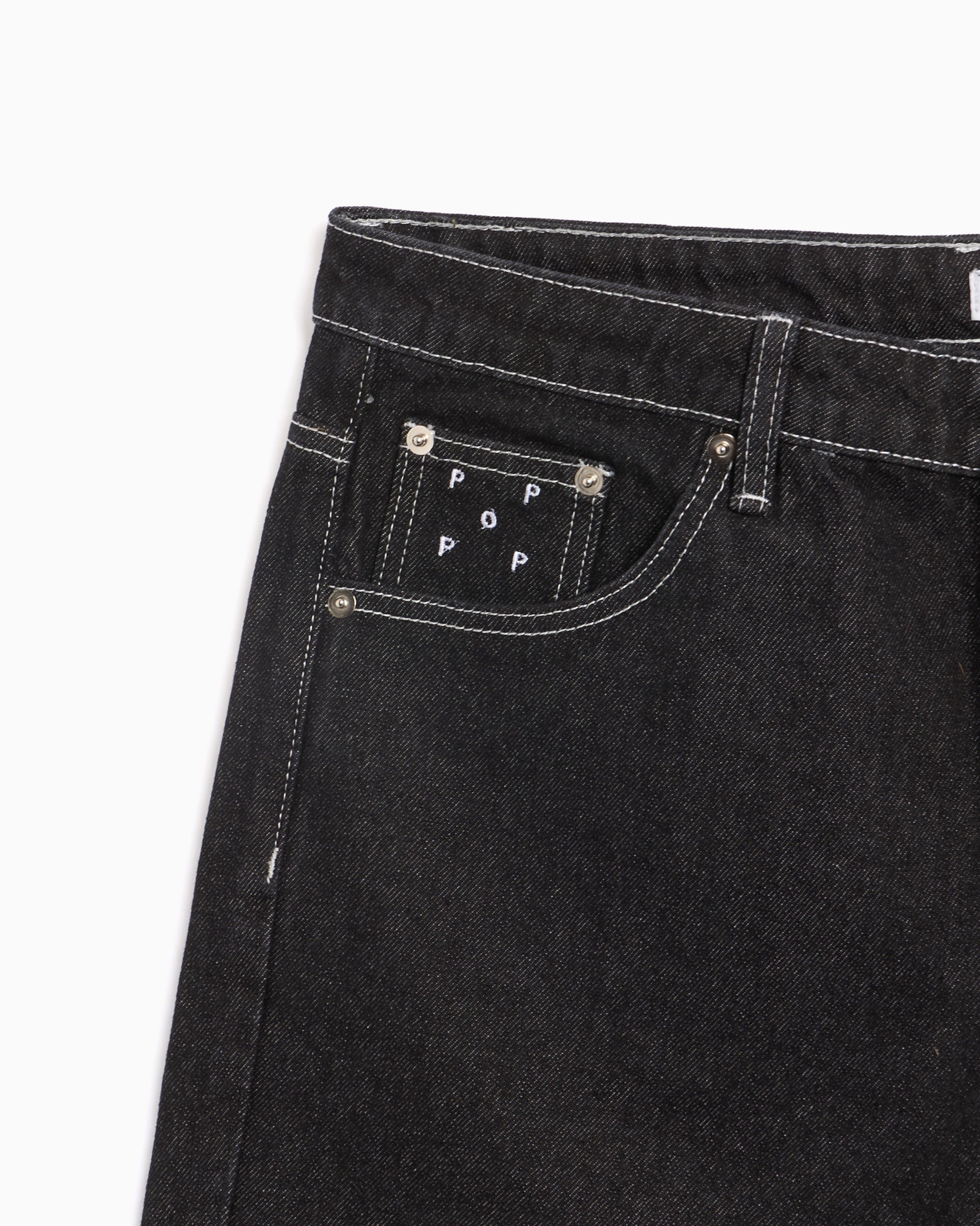 Shorts Pop Trading Company Longer DRS Men's Denim Shorts Relaxed Men's Shorts - POPSS25_04-006