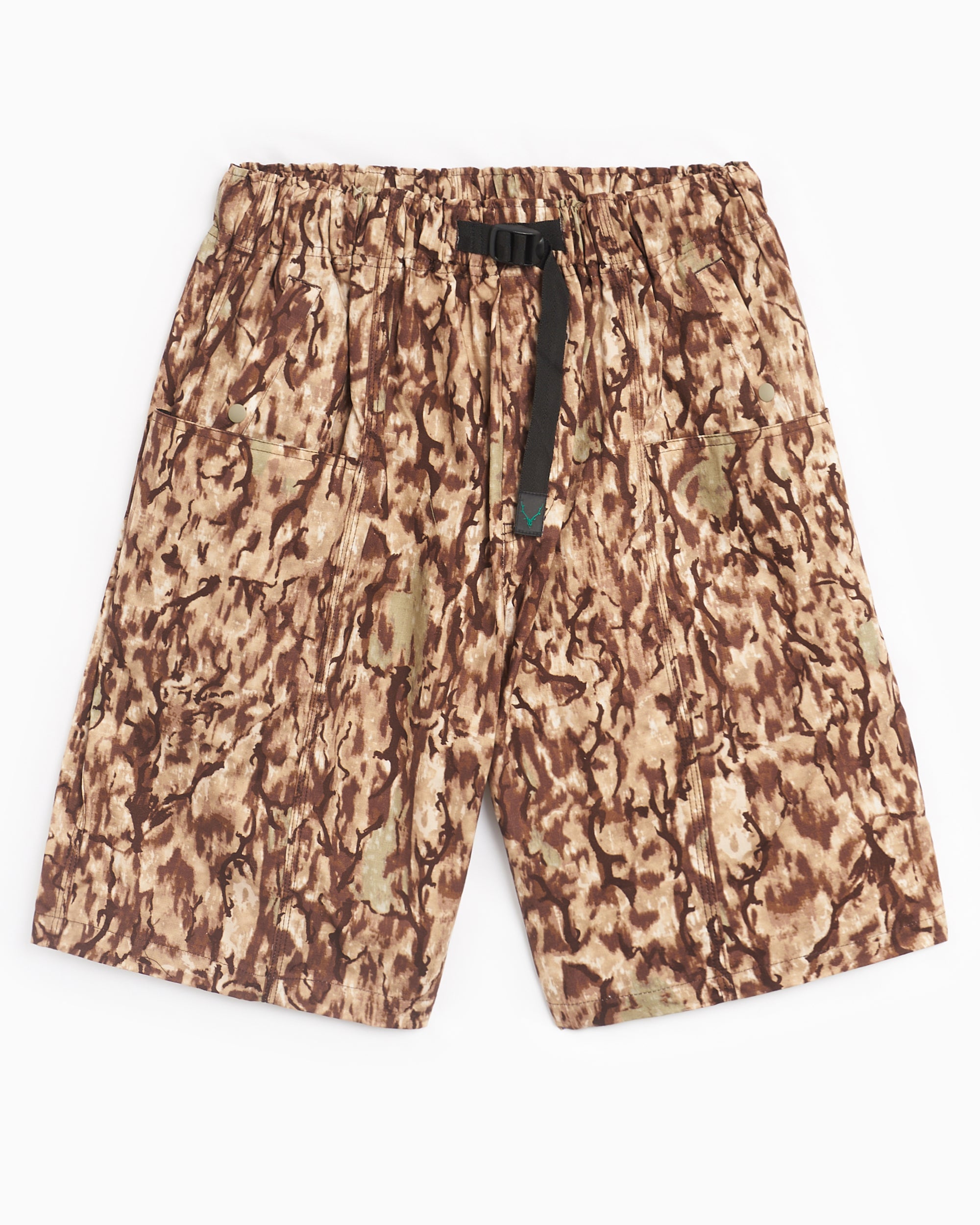 Shorts South2 West8 Belted C.S. Men's Shorts Men's Shorts - OT489-A-Horn Camo