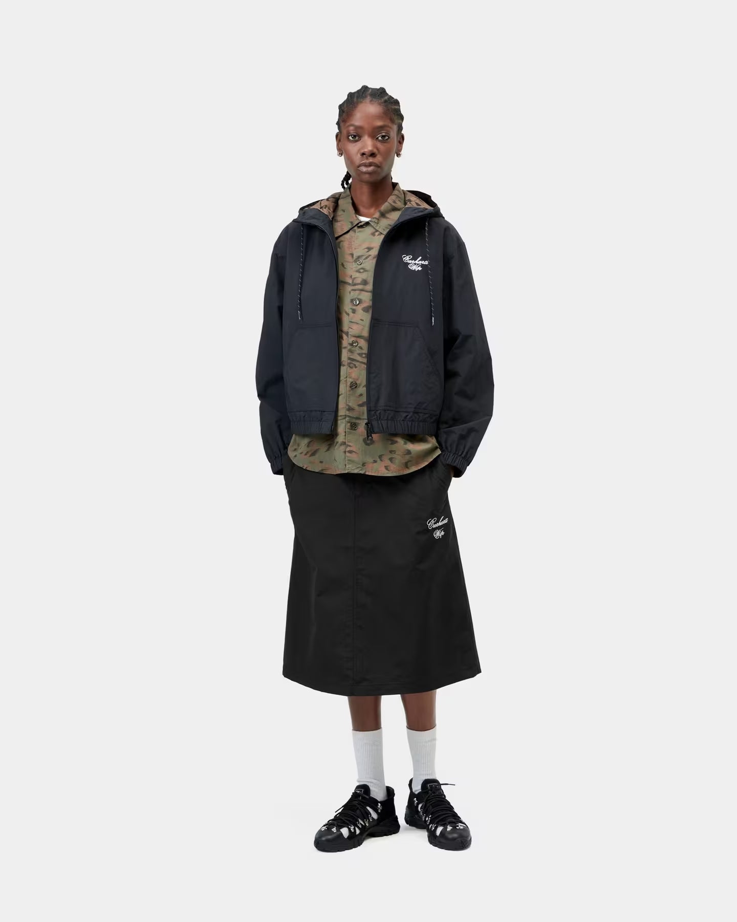 Skirts Carhartt WIP Travon Logo Women's Mid-Length Skirt - I036798-K02XX