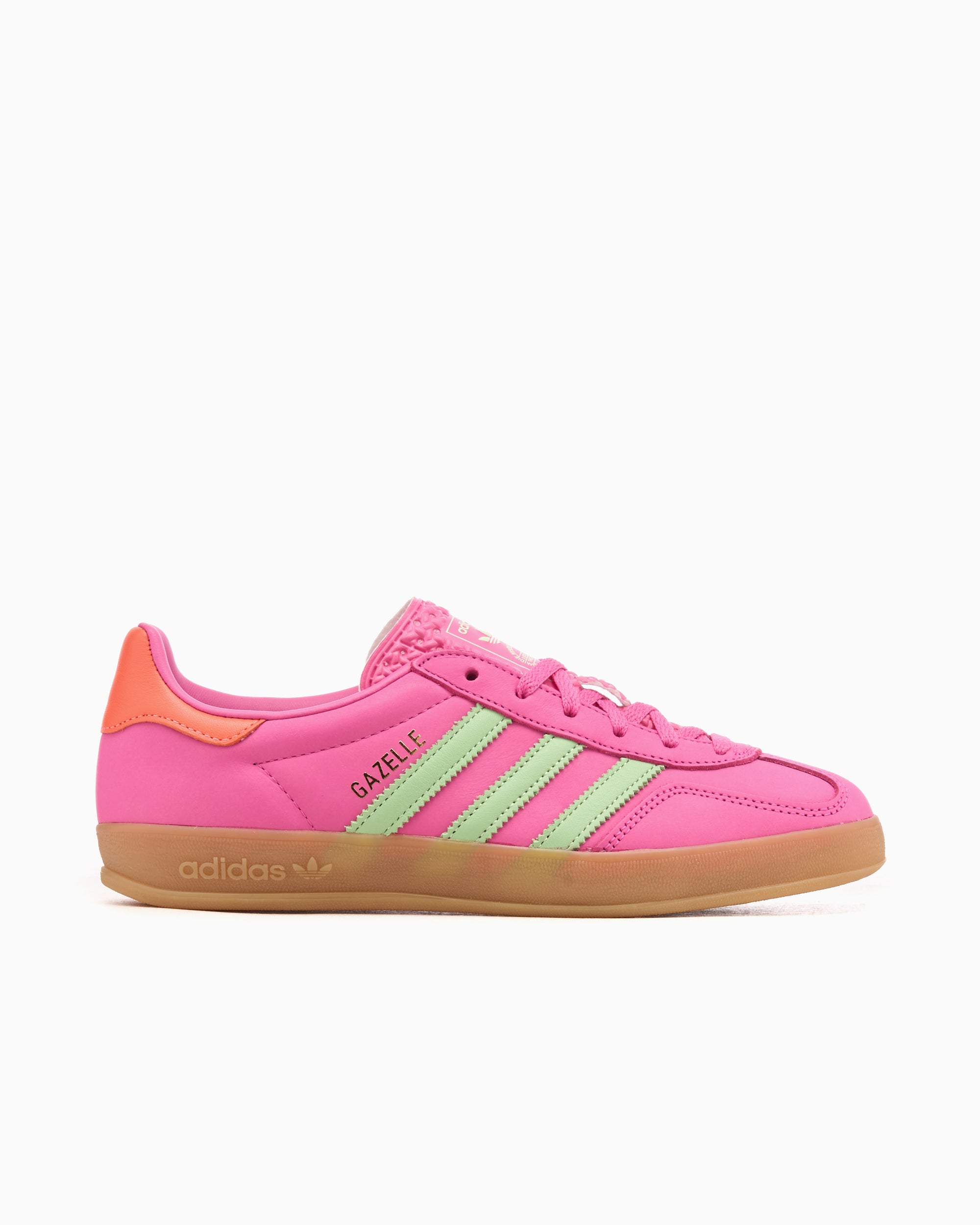 adidas gazelle silver green womens adidas Women's Originals Gazelle Bold "Clear Pink" main image 0