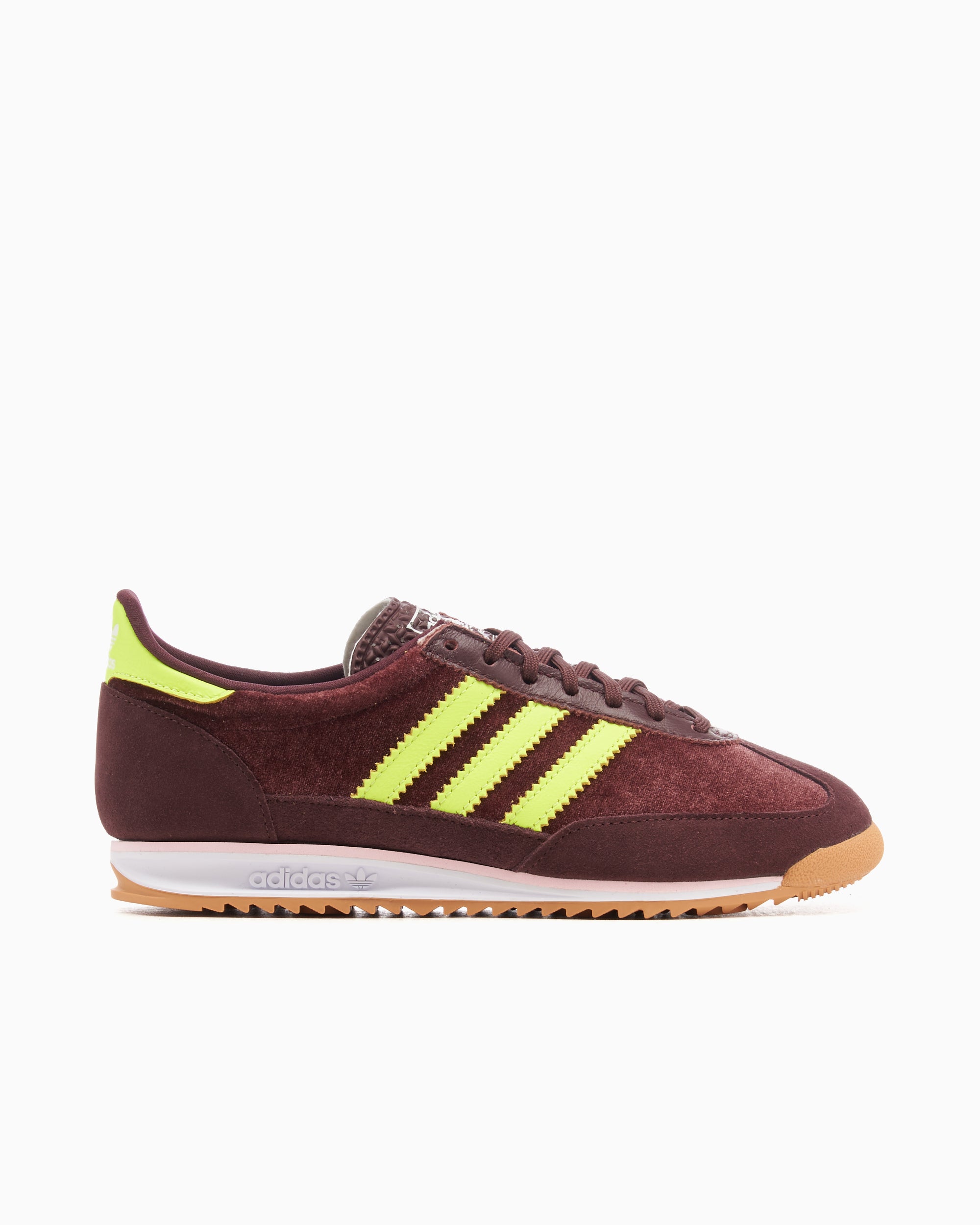 adidas gazelle silver green womens Adidas Gazelle Bold W In Burgundy For Women
