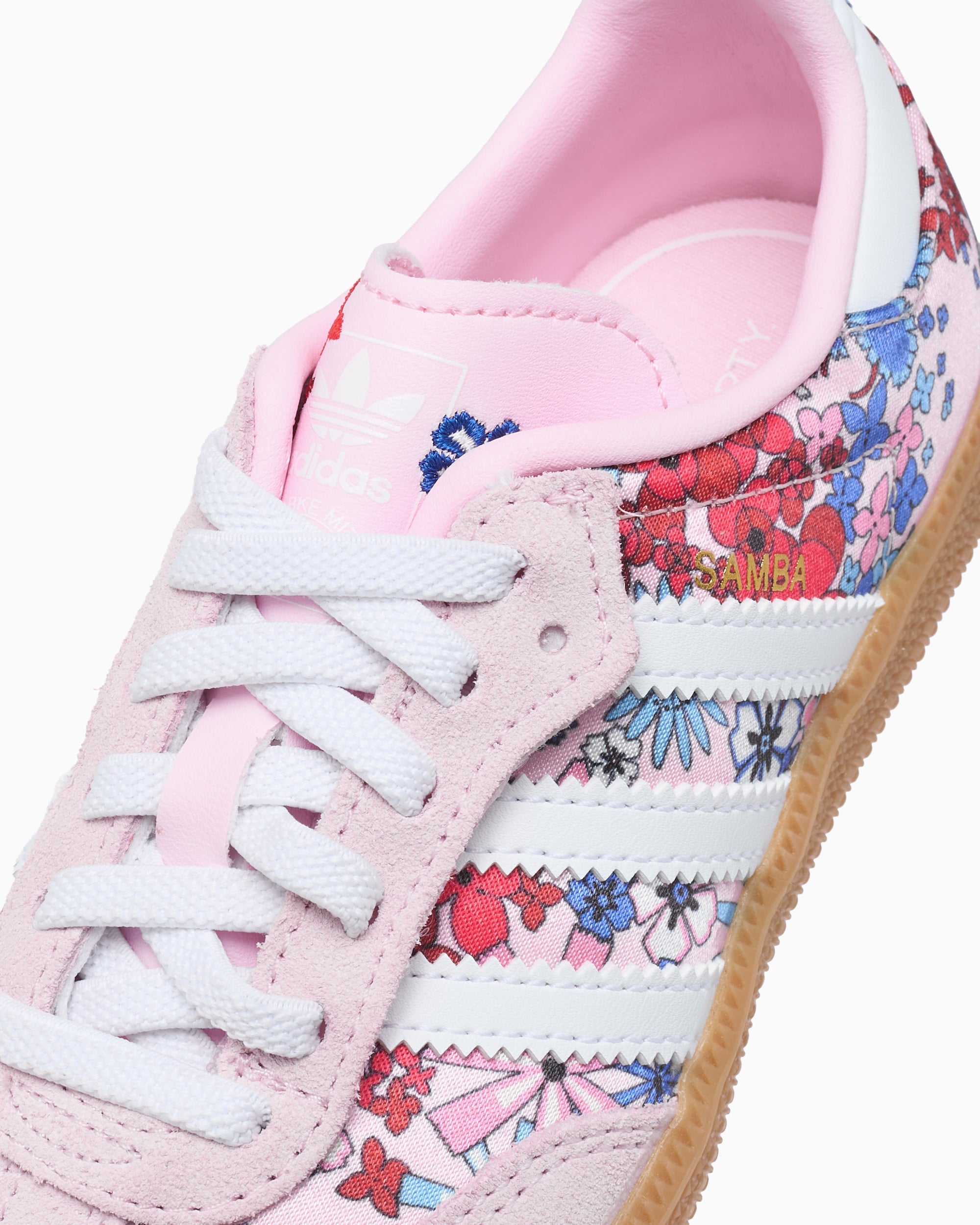 Sneakers adidas Originals x Liberty London Samba OG Comfort Elastic Laces Kids - JQ2007