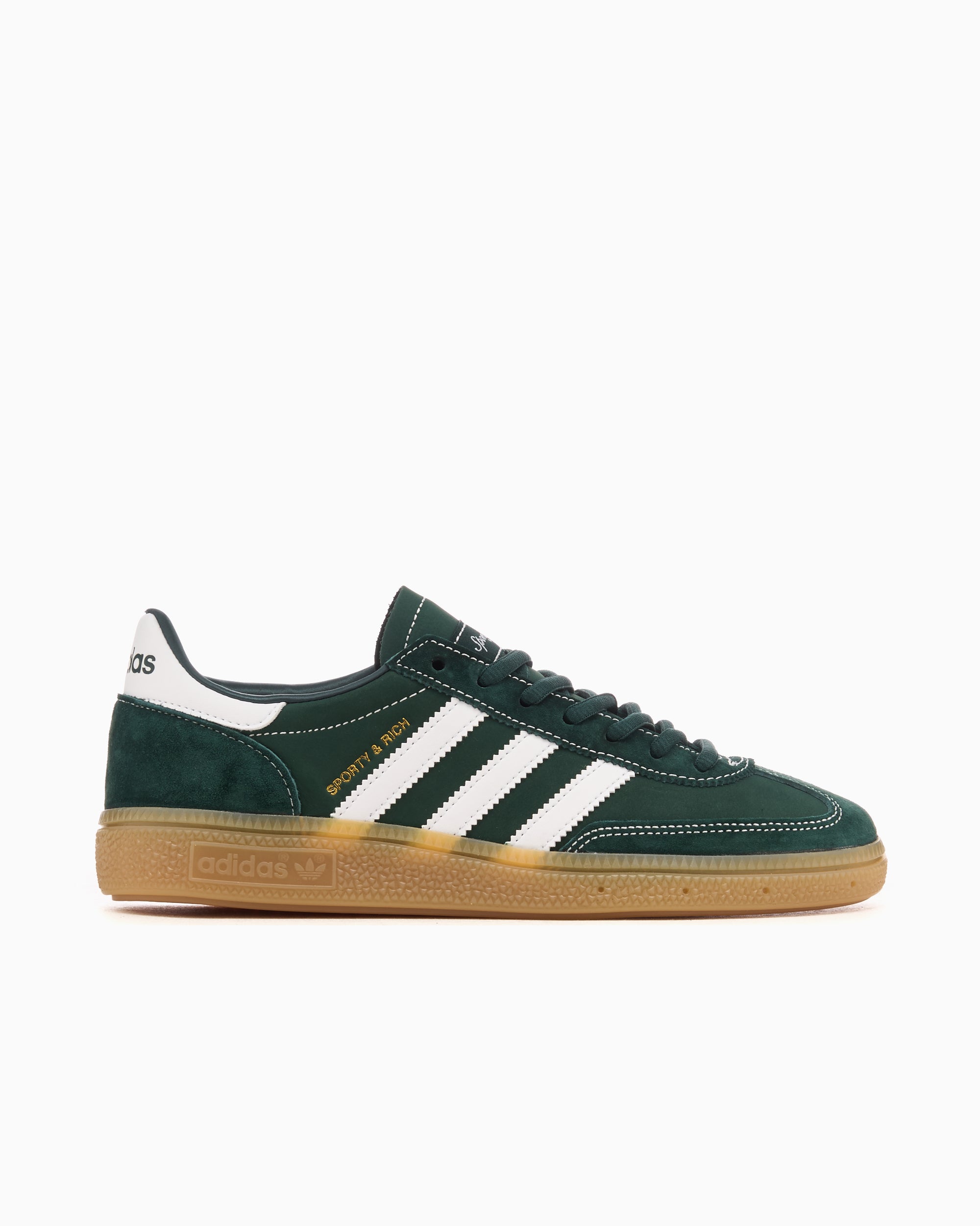 adidas gazelle silver green womens adidas Originals x Sporty & Rich Handball Spezial