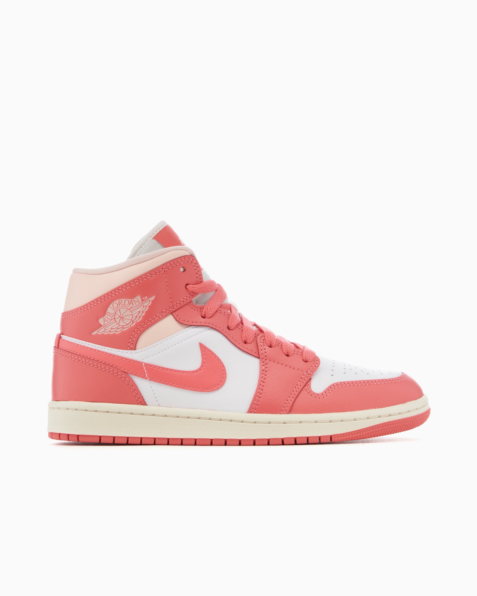 Sneakers Air Jordan Women's 1 Mid "Strawberries & Cream" - BQ6472-186
