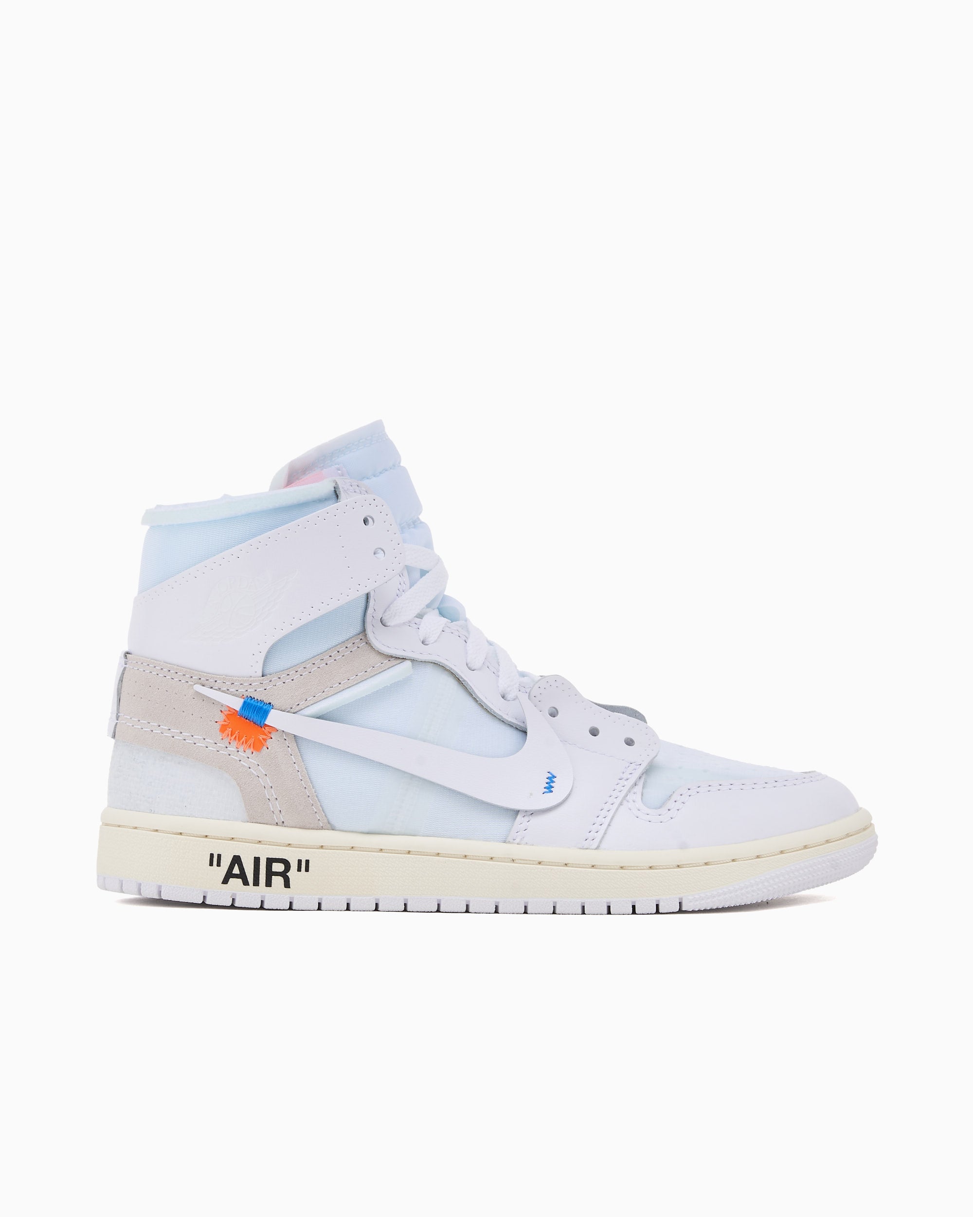 Sneakers Air Jordan x Virgil Abloh Archive 1 Retro High "Alaska" - AA3834-100