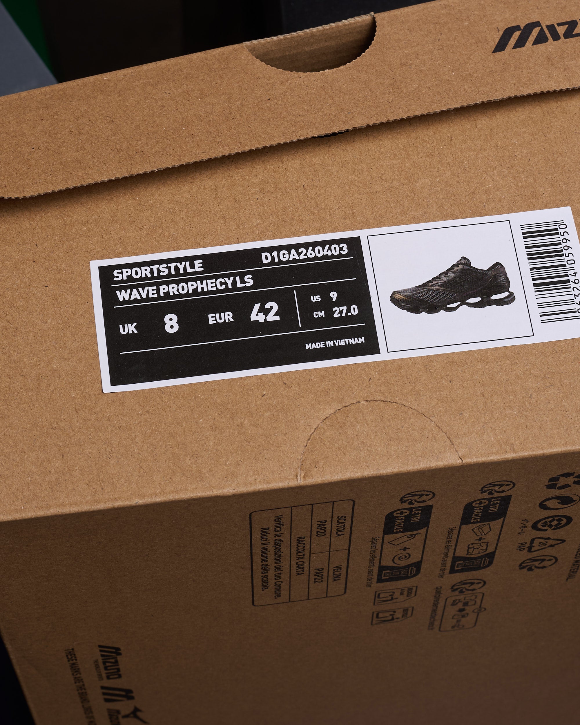 Sneakers Mizuno Wave Prophecy LS - D1GA2604-03