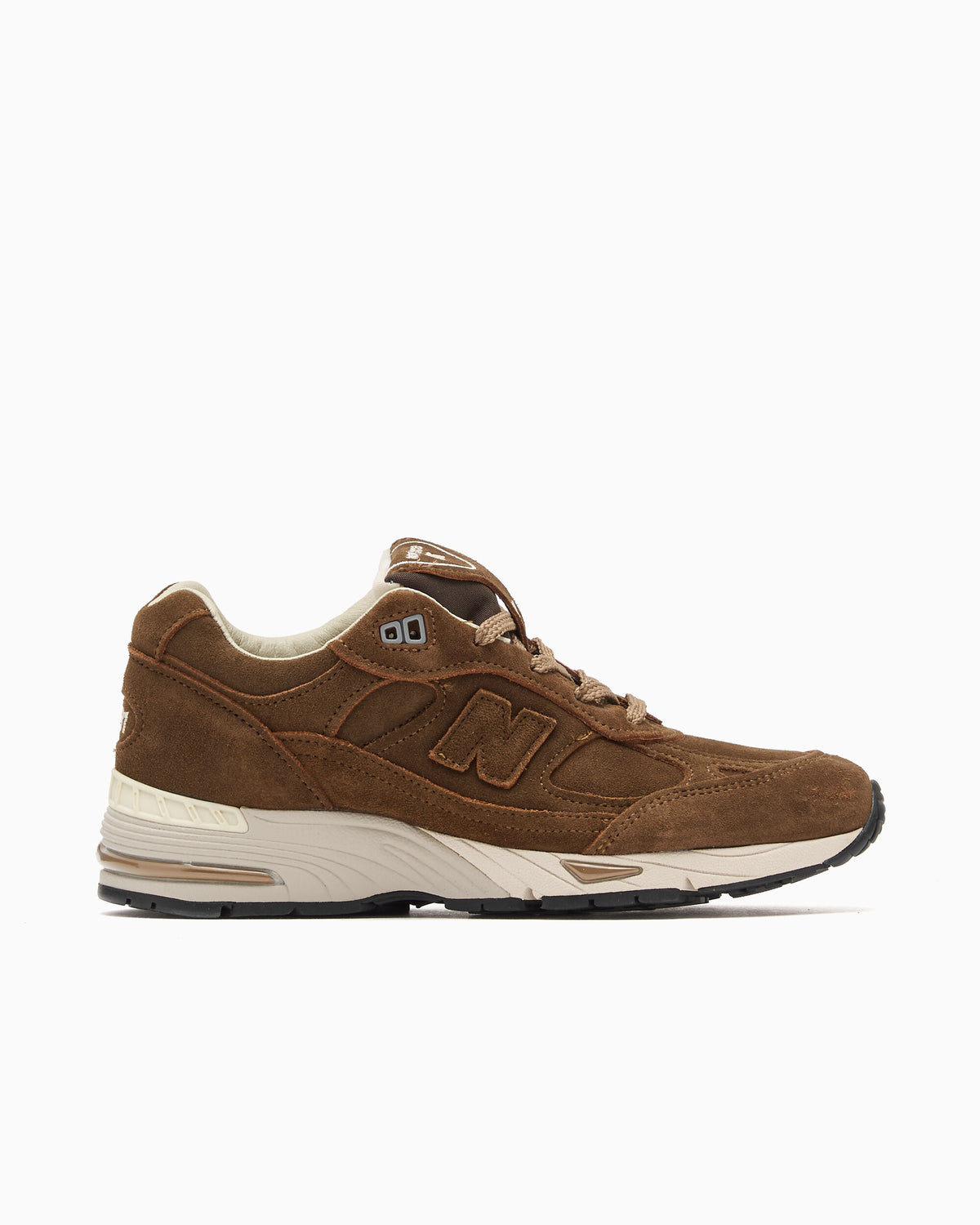 Sneakers New Balance Women's W991v1 BR1 Luxe Suede "Made in UK" - W991BR1