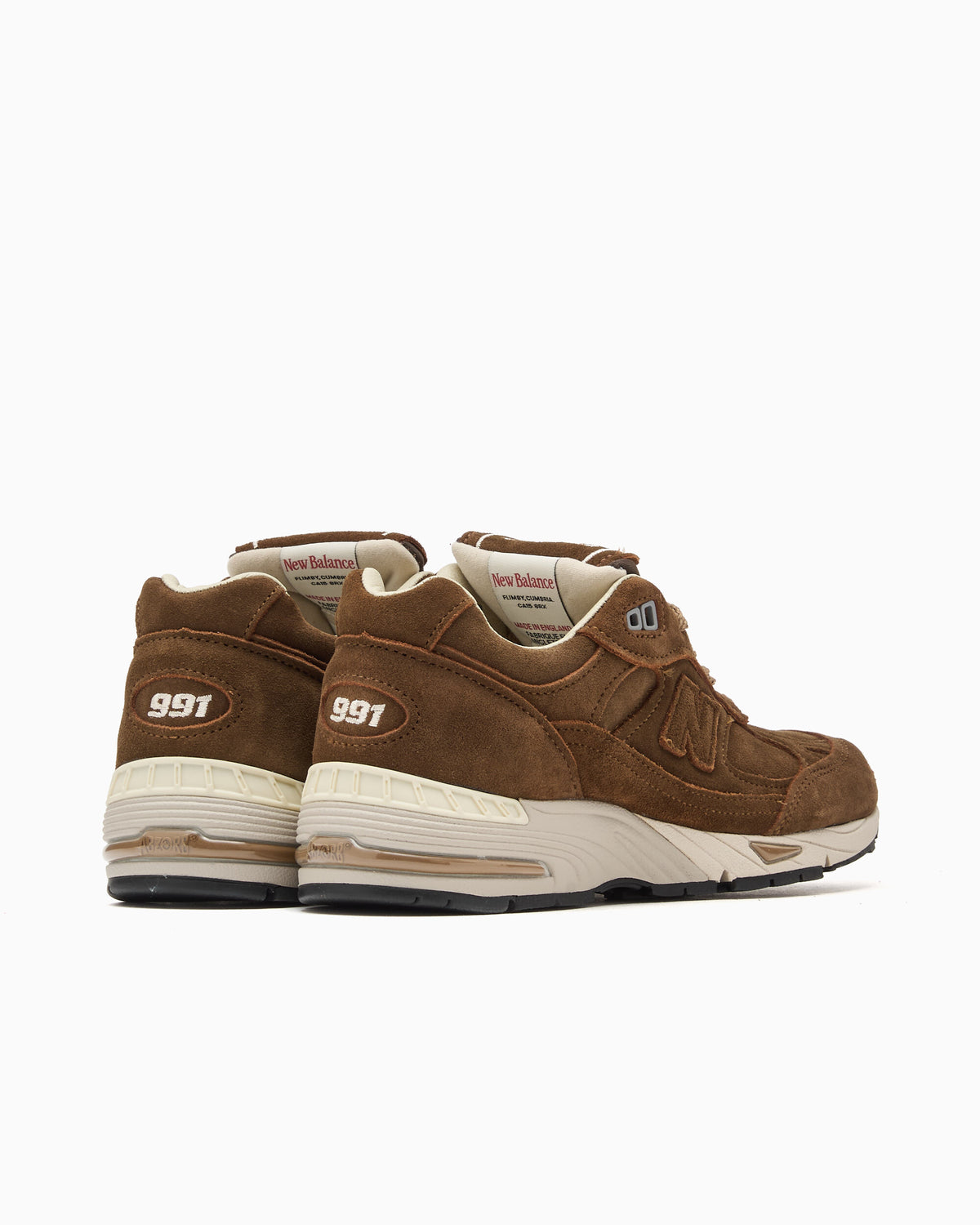 Sneakers New Balance Women's W991v1 BR1 Luxe Suede "Made in UK" - W991BR1