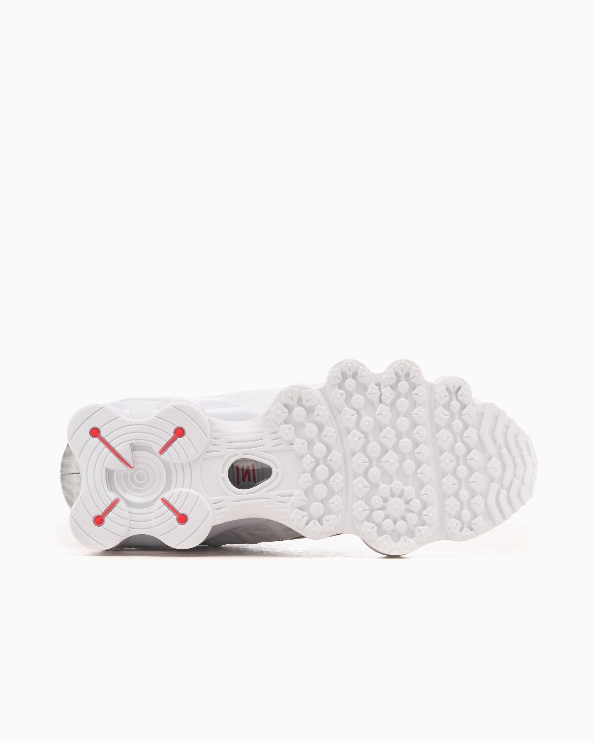 Sneakers Nike Women's Shox TL "White And Max Orange" - AR3566-100