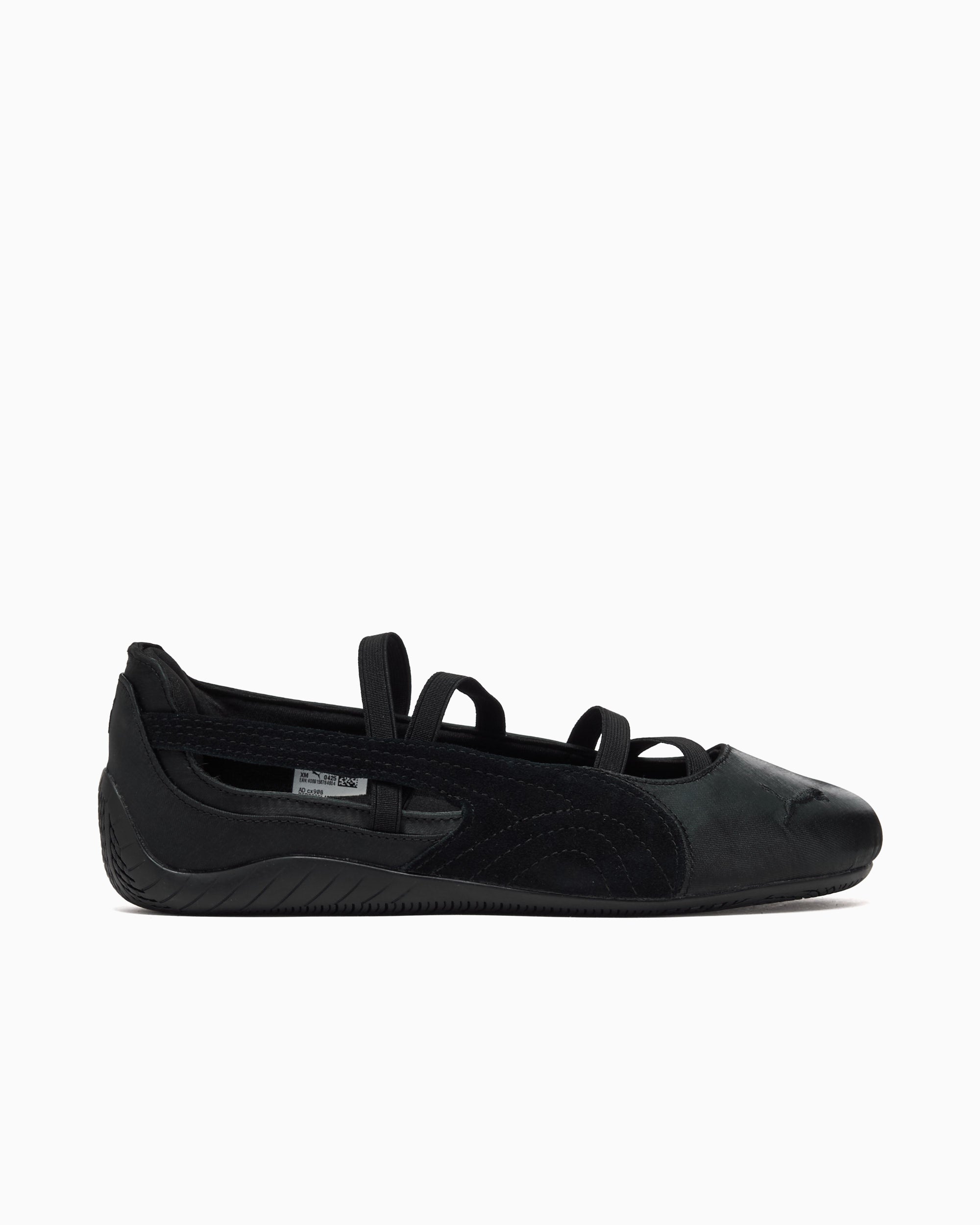 美品 PUMA speedcat ballet satin ブラック　24cm Puma Speedcat Satin Ballet