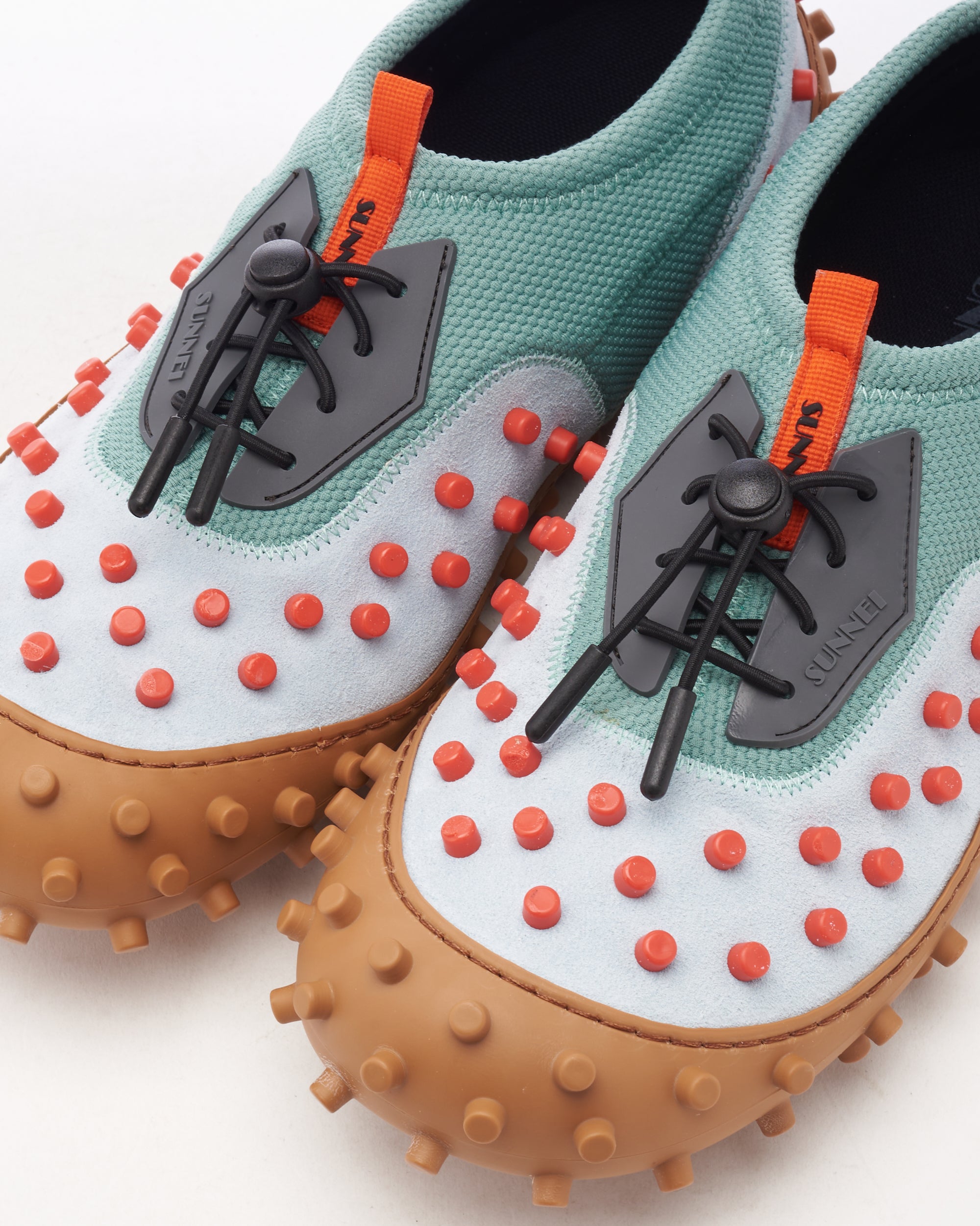 Sneakers Sunnei Elastic Aqua Lace-Up 1000CHIODI TRK - SHOXFLS001-NYL024-0075