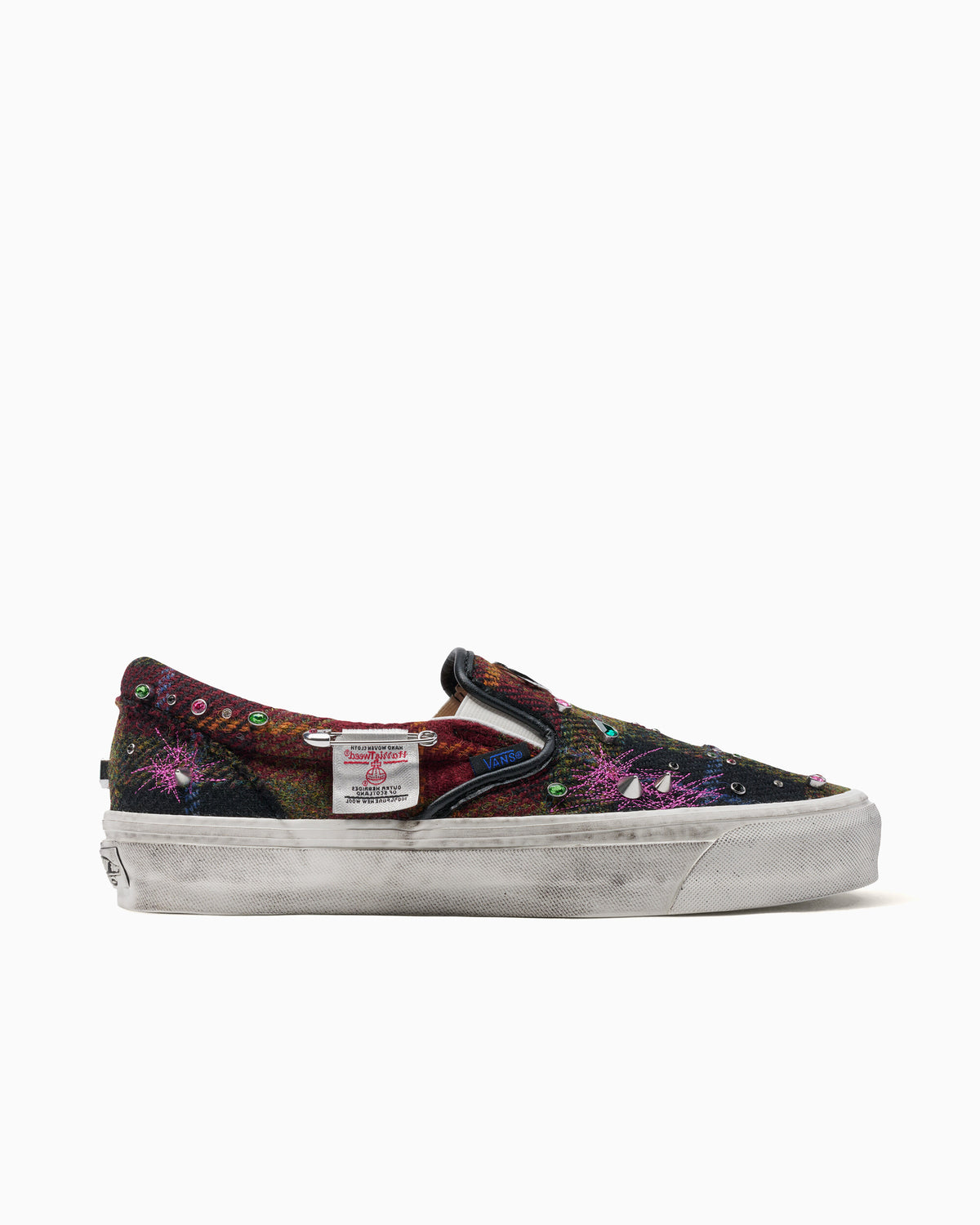 Sneakers Vans x Harris Tweed Premium LX Classic Slip-On 98 - VN000E96BJN1