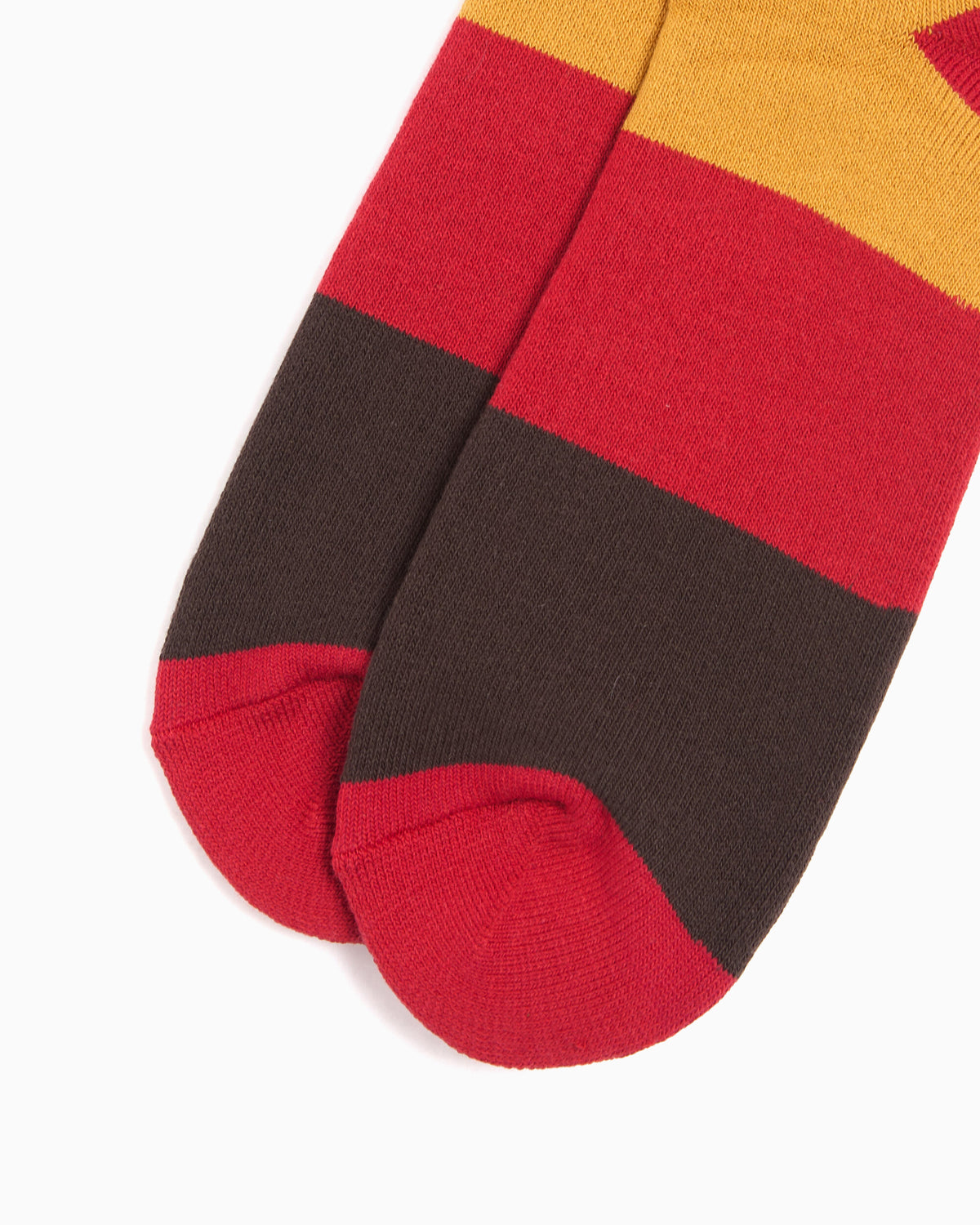 Socks by Parra Signature Unisex Socks - 56362-Dark red
