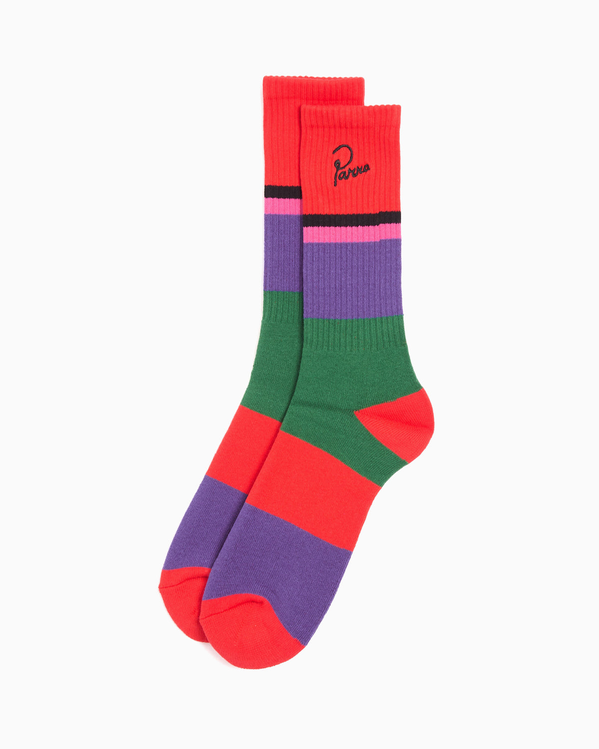Socks by Parra Signature Unisex Socks - 56363-Red