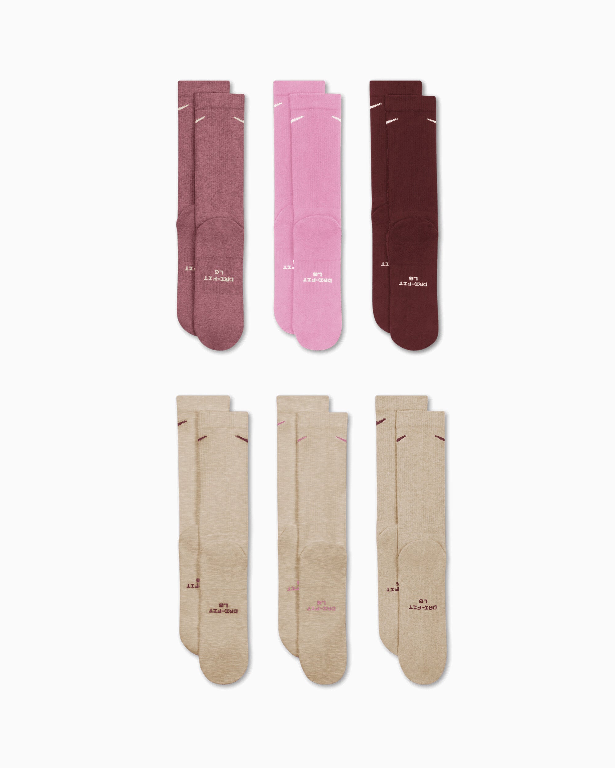 Socks Nike Everyday Elevated Unisex Socks (6 Pack) - HQ8021-910