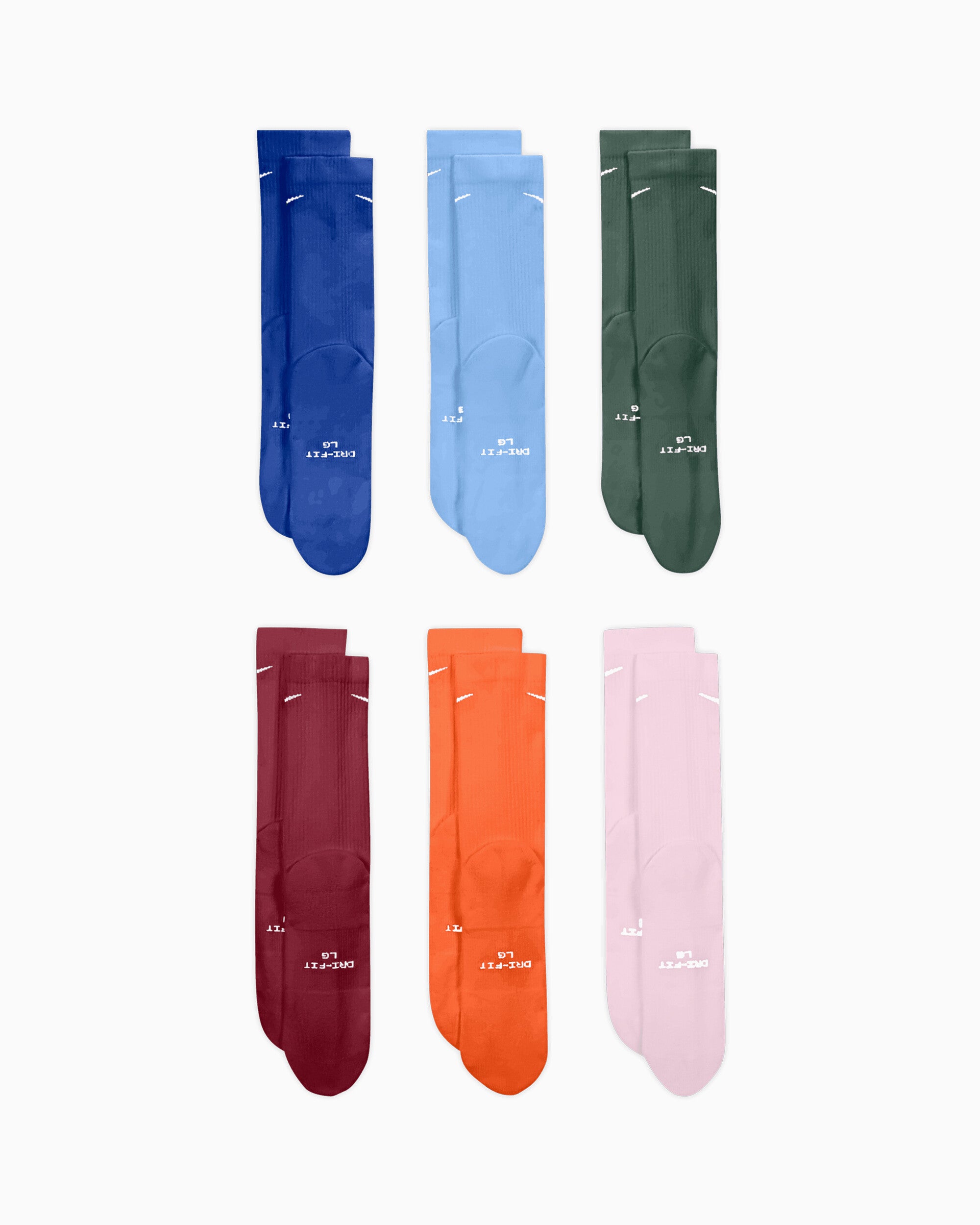 Socks Nike Everyday Elevated Unisex Socks (6 Pack) - HQ8021-915