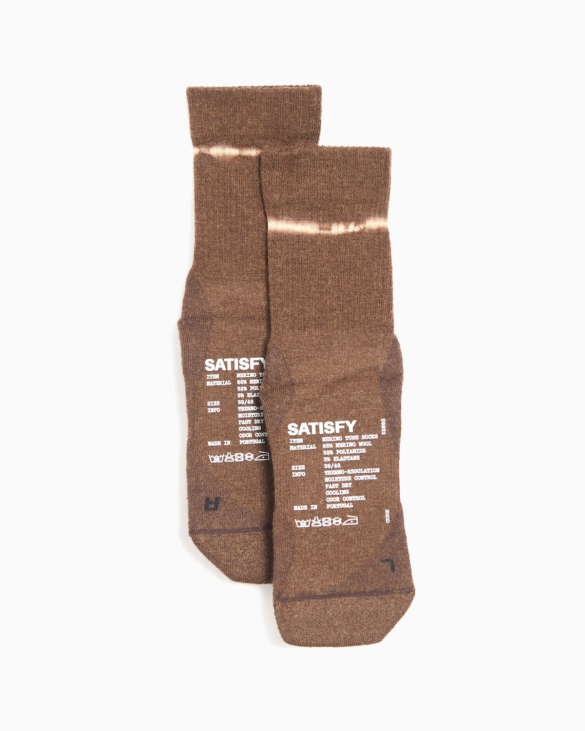 Socks SATISFY Merino Nylon Tube Unisex Socks - 32002-909H0