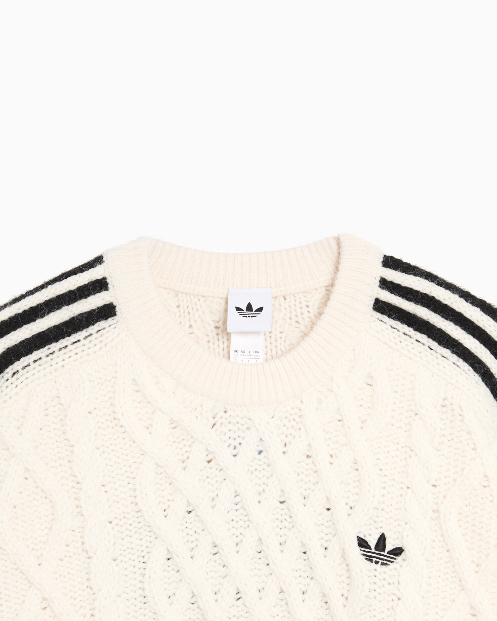 Sweaters adidas Cable Knit Graphic Oversize Women's Sweater - KR9620