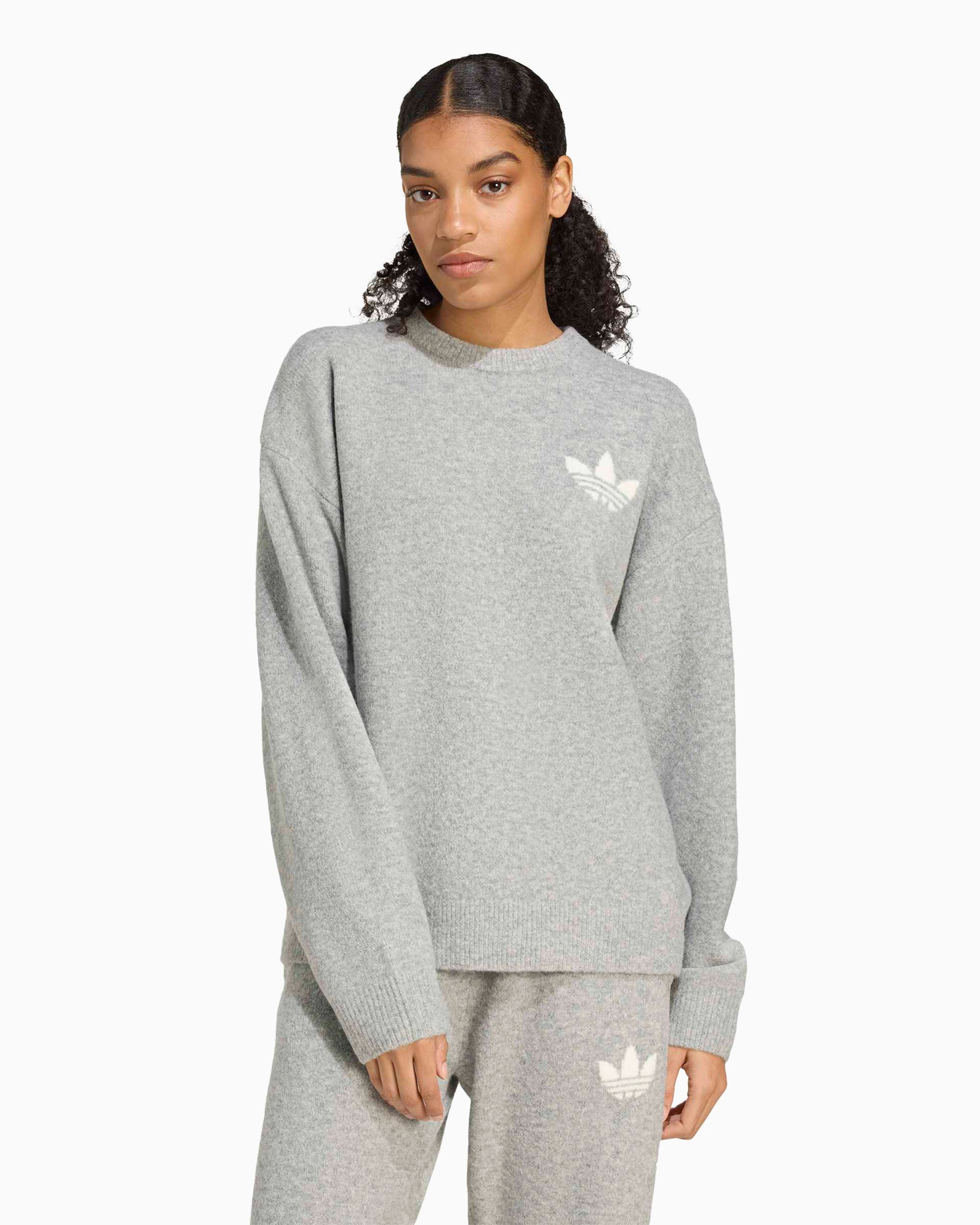 Sweaters adidas Originals Athletic Department Logo Relaxed Women's Sweater - KF2341