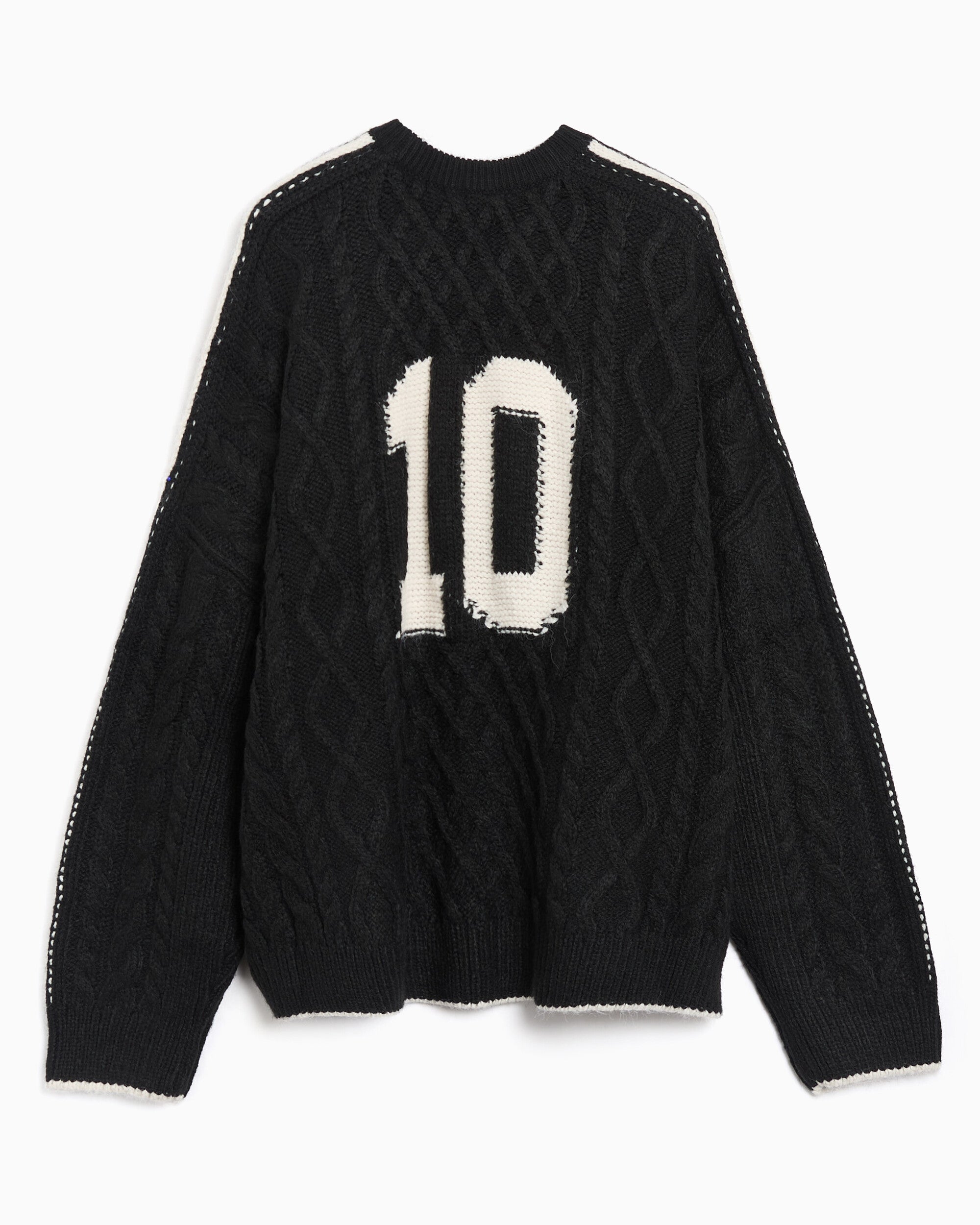 Sweaters adidas Originals Cable Knit Graphic Oversize Women's Sweater - KR9621