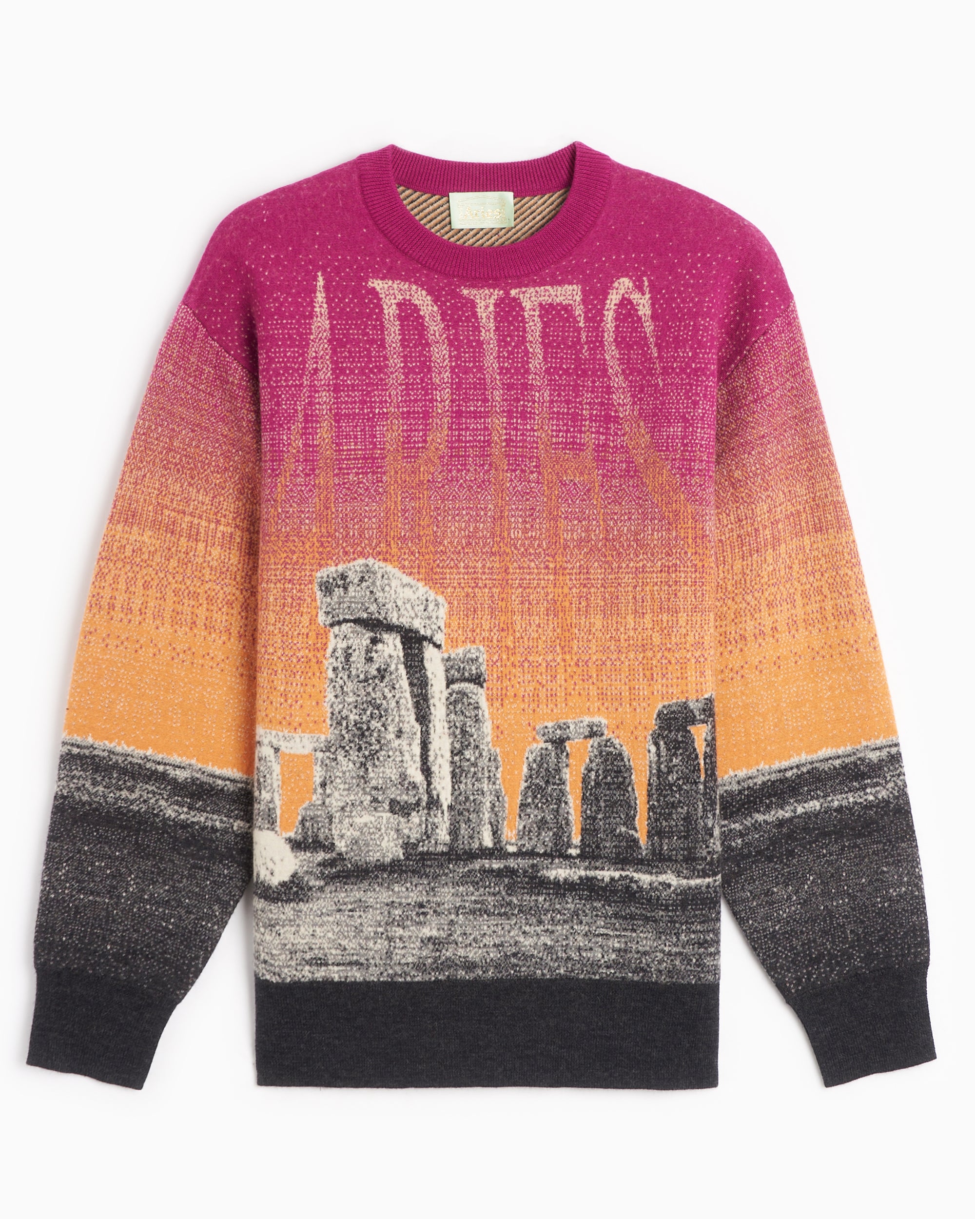 Aries Henge Unisex Knit Sweater Unisex Sweater