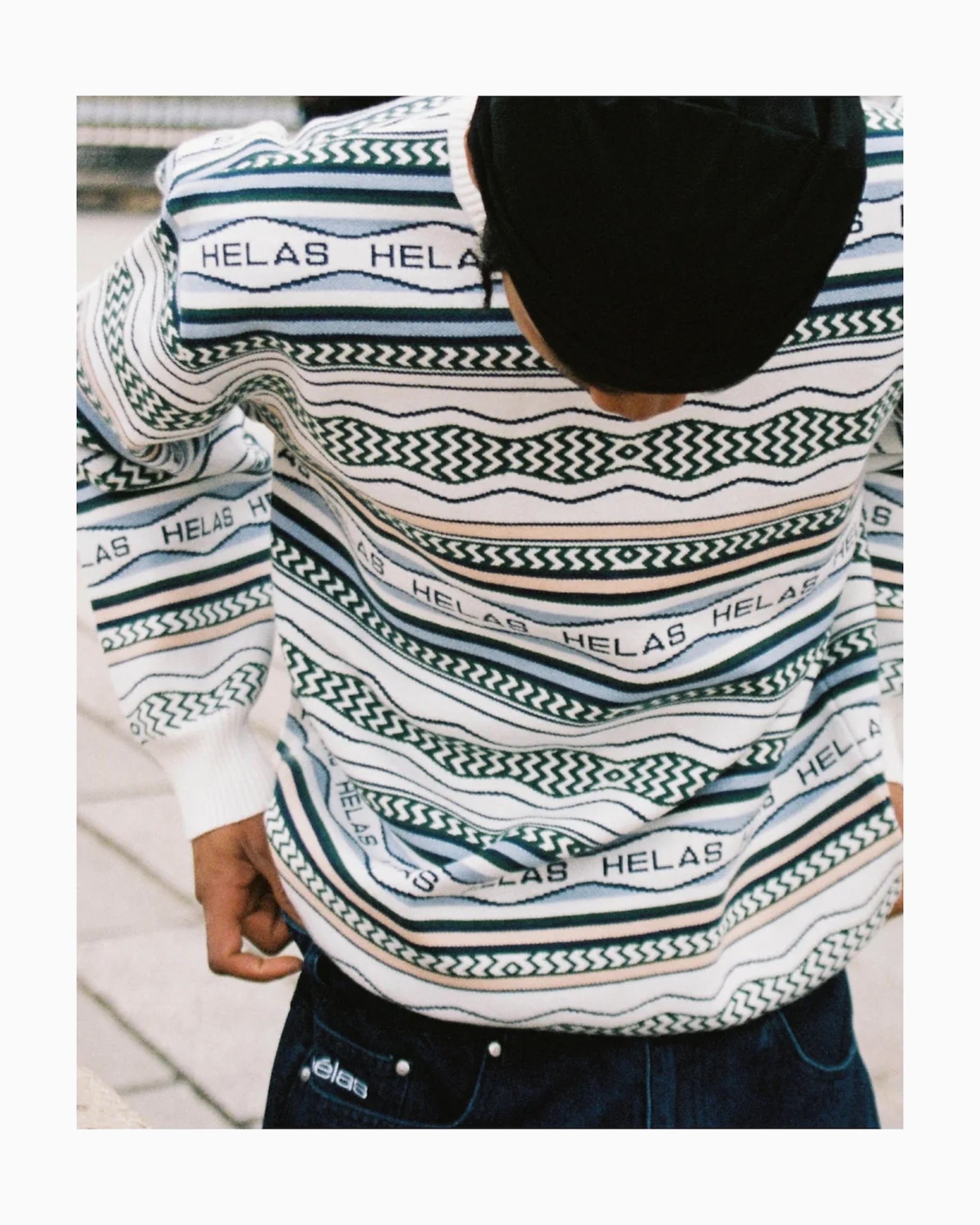 Sweaters Hélas. Kool Graphic Relaxed Men's Sweater - A06S1D1KNTCRW02