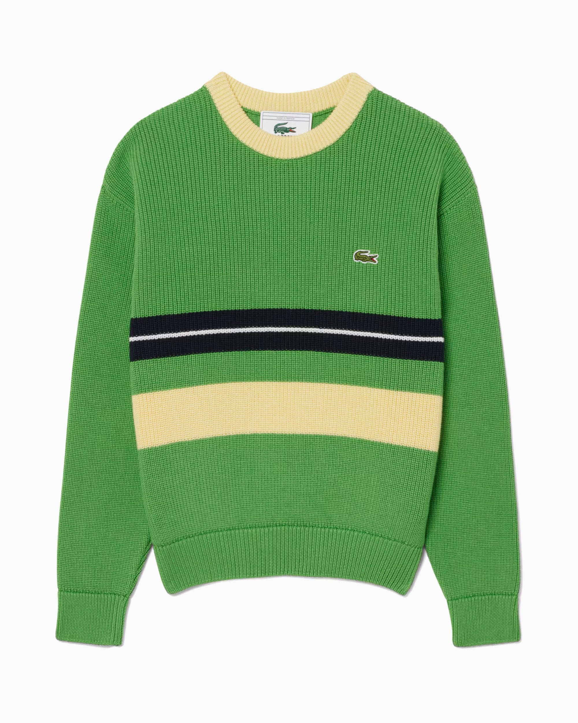 Lacoste Re-edition Logo Relaxed Women's Sweater