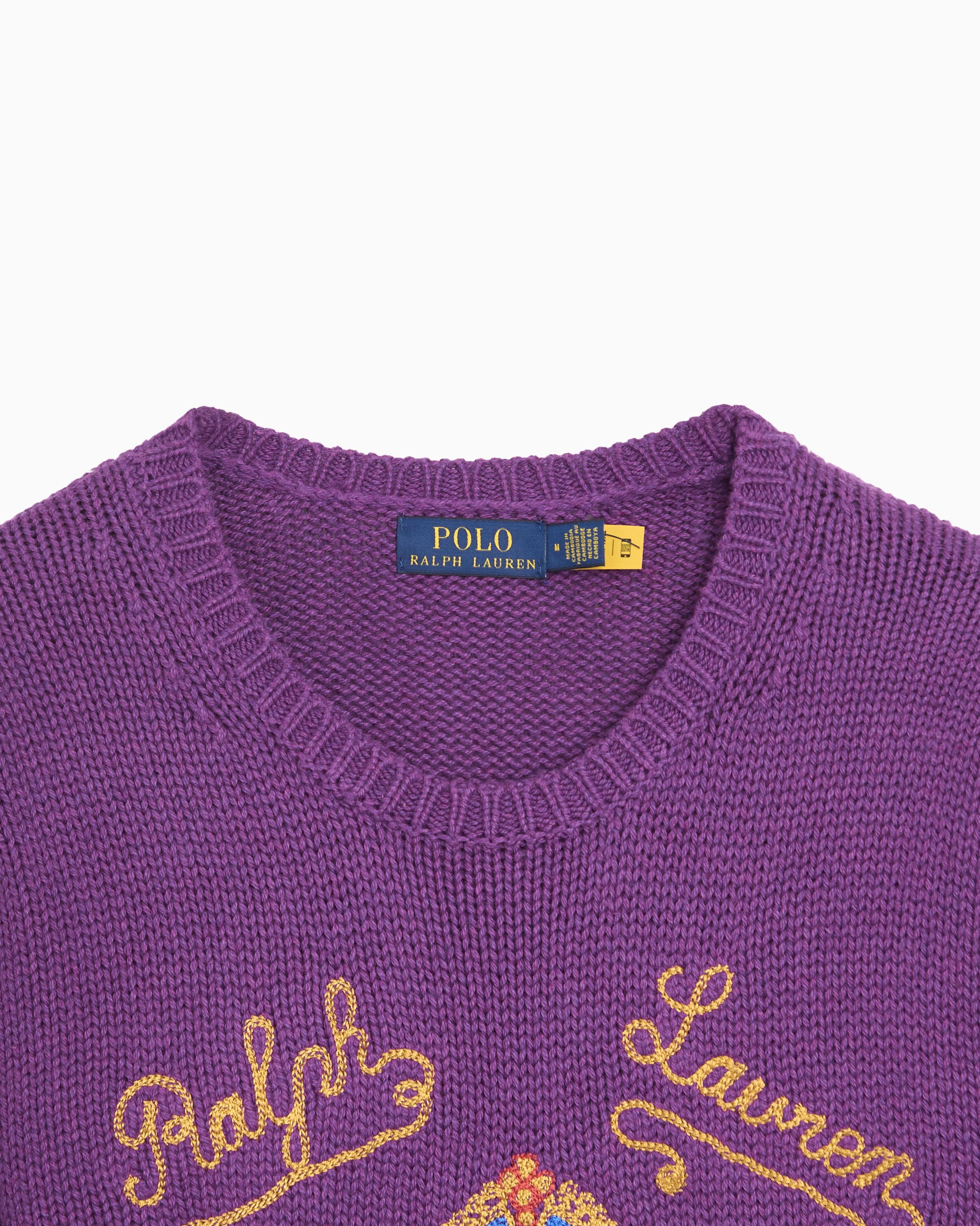 Sweaters Polo Ralph Lauren Embroidered Men's Sweater - 710A12805001