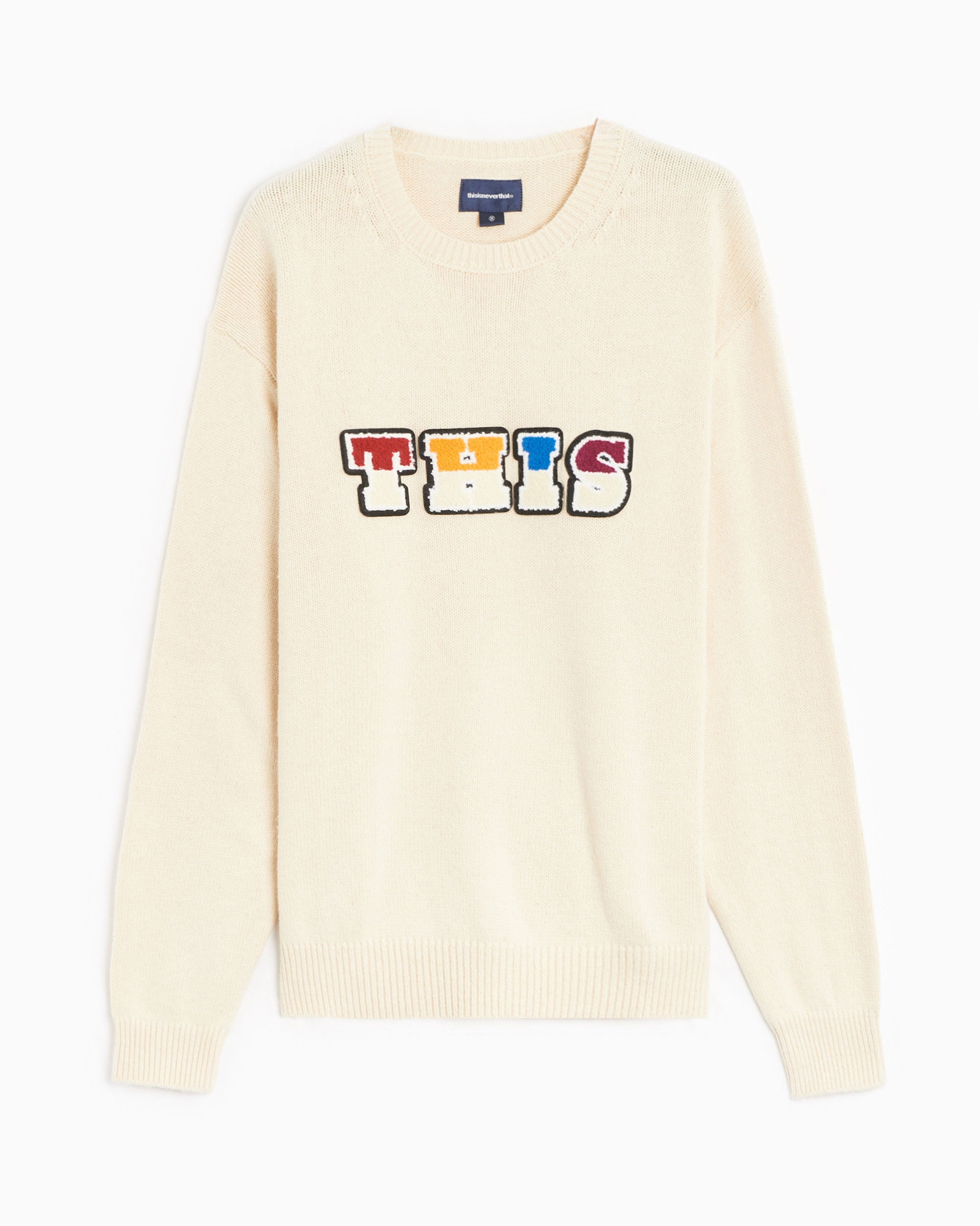thisisneverthat® thisisneverthat® THIS/THAT Men's Knit Sweater Men's S