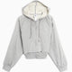 adidas Originals Logo Crop Women's Zip-Up Sweatshirt