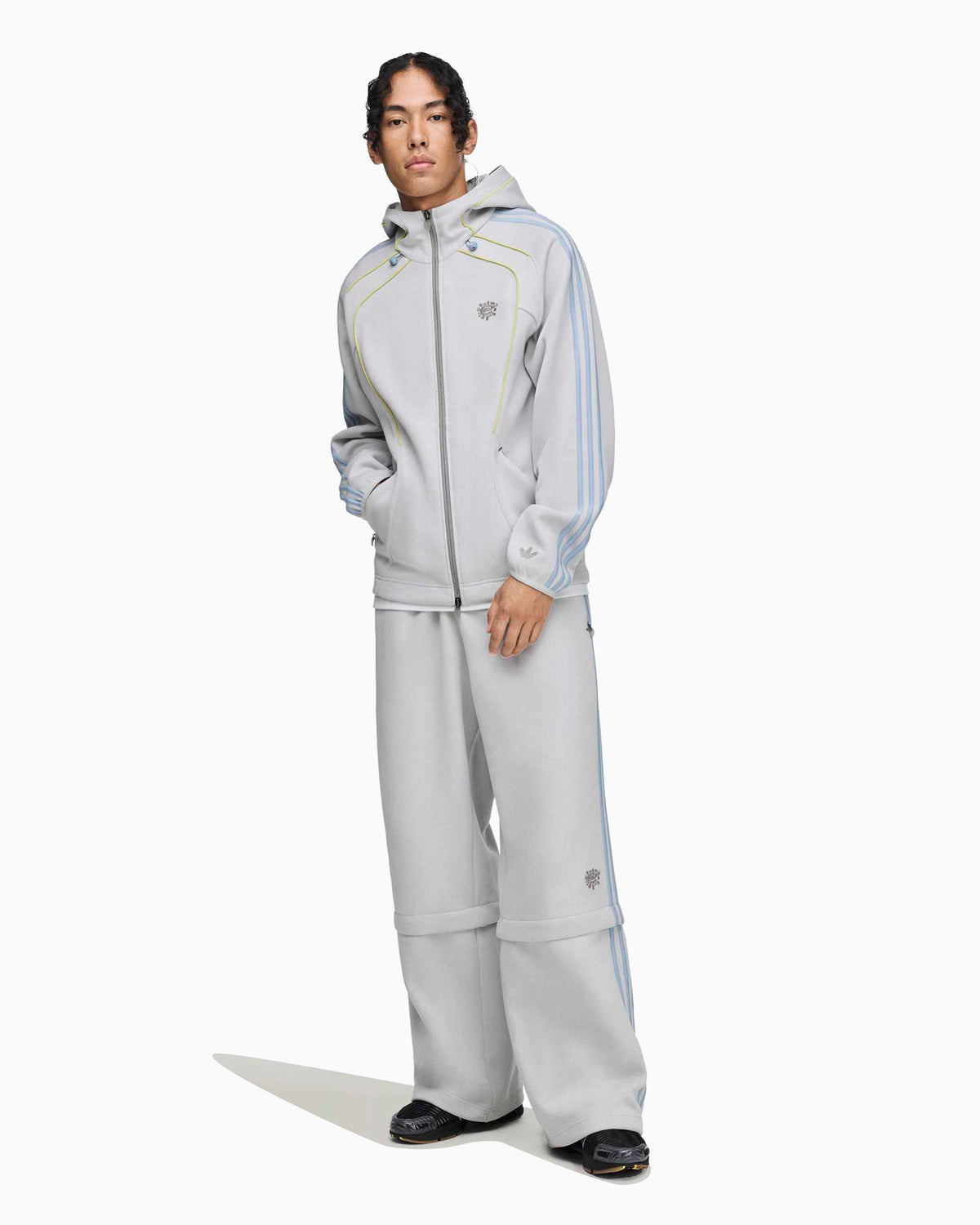 Sweatshirts adidas Originals x always do what you should do Spacer Teamgesist Men's Zip-Up Sweatshirt - KZ0985