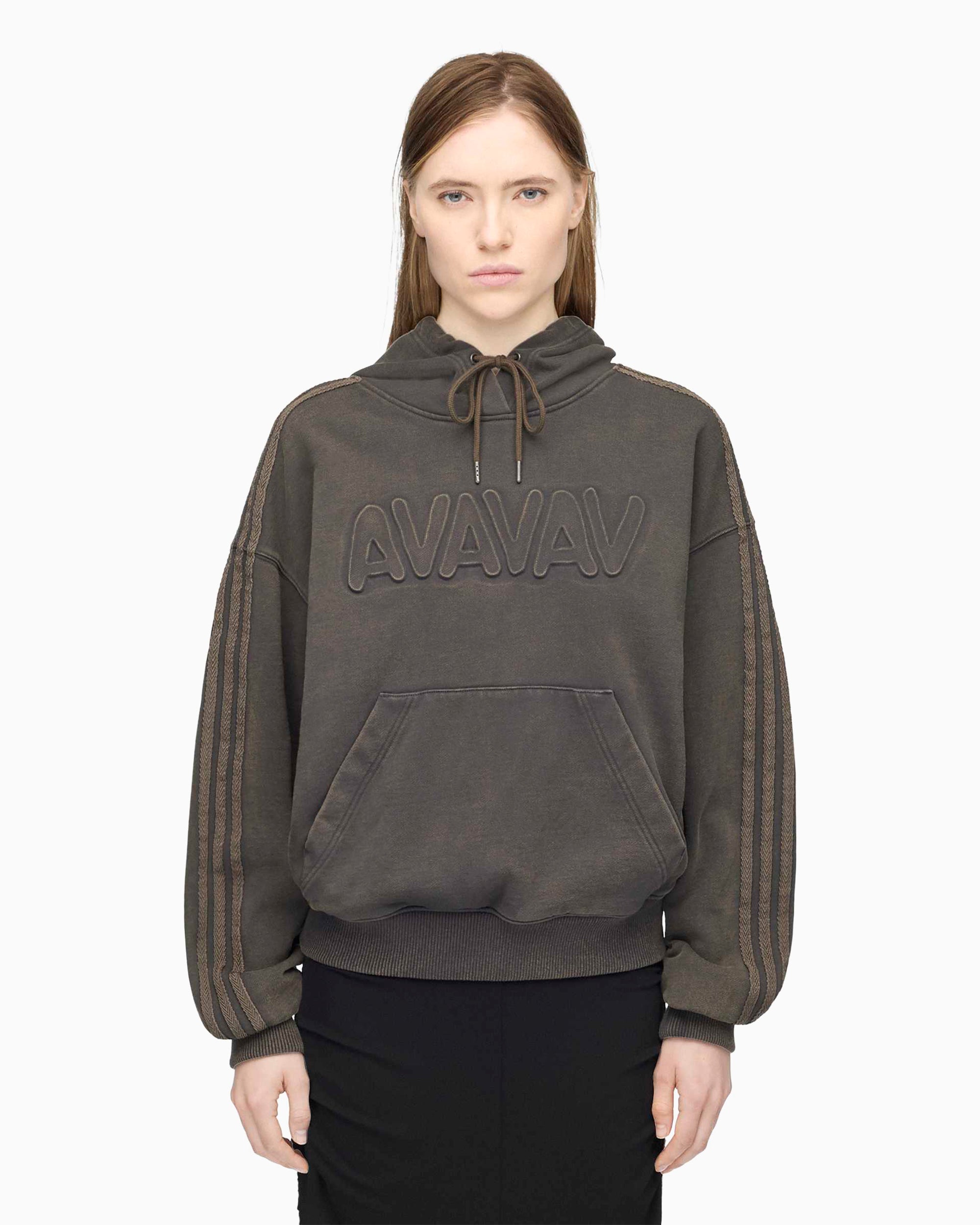 adidas Originals x AVAVAV Shoulderless Logo Oversize Women's Hoodie