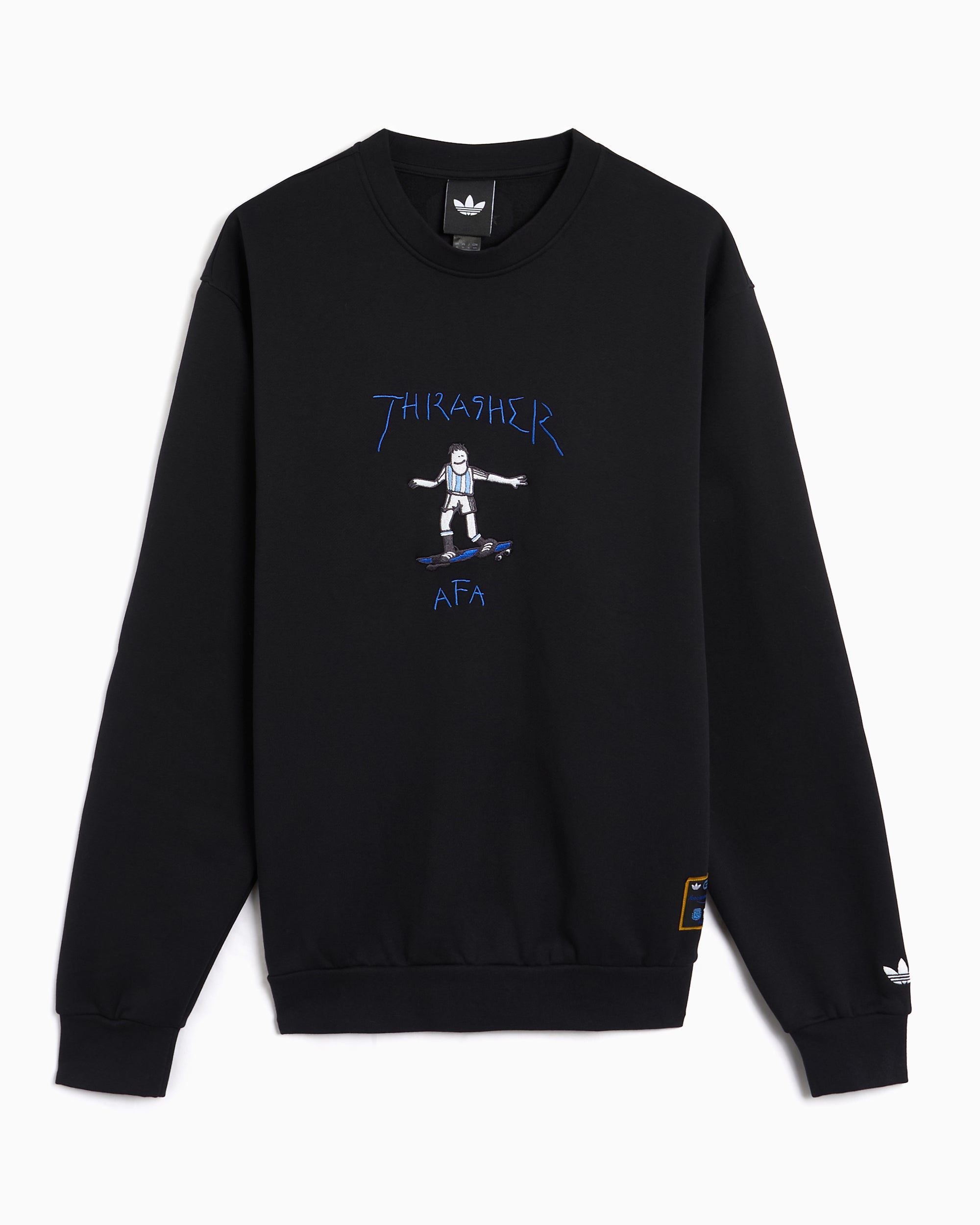 Sweatshirts adidas Originals x Thrasher x AFA Argentina Relaxed Men's Sweatshirt - KX4545