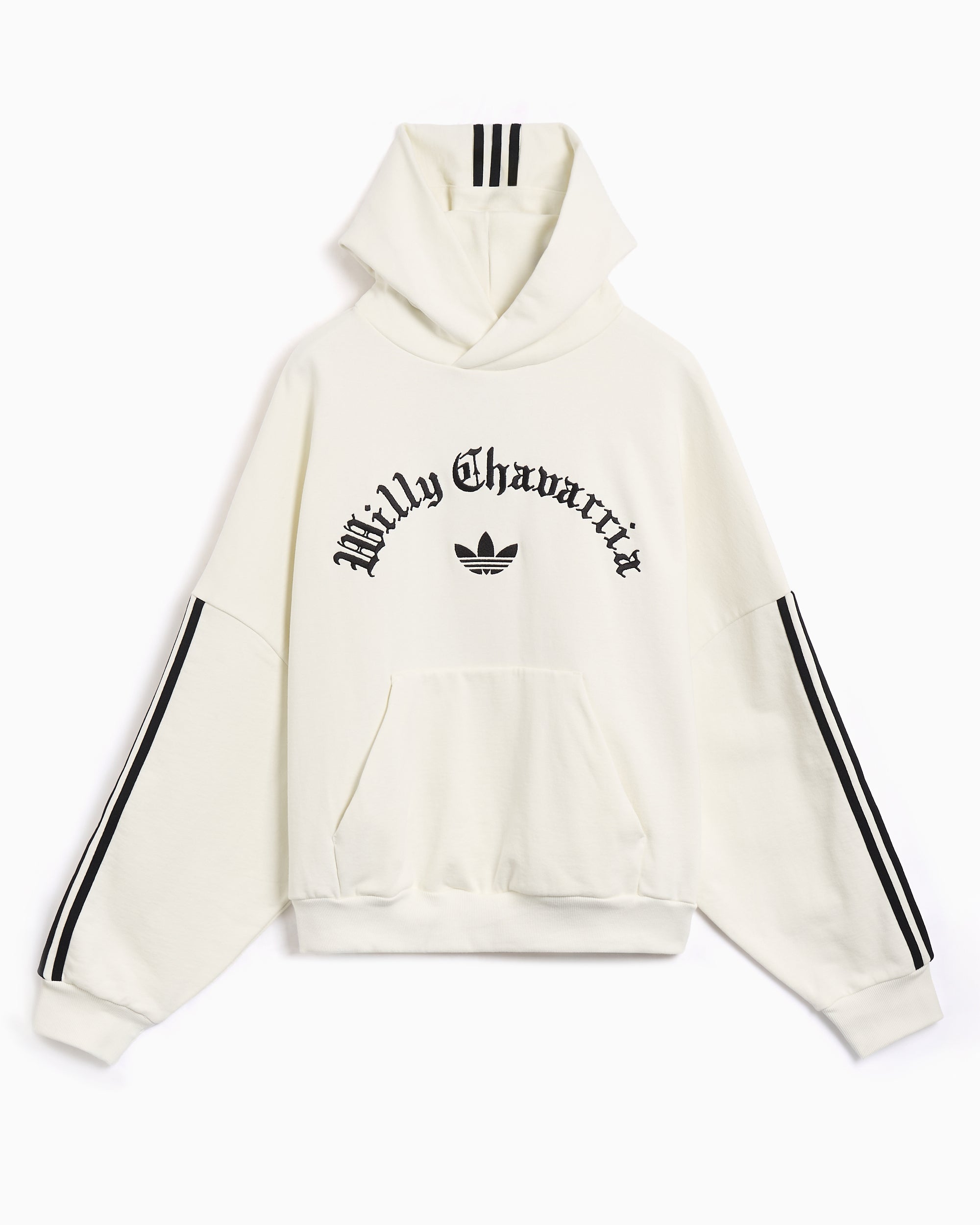 Willy Chavarria  ホワイトパーカー adidas Originals x Willy Chavarria Merch Boxy Men's Hoodie