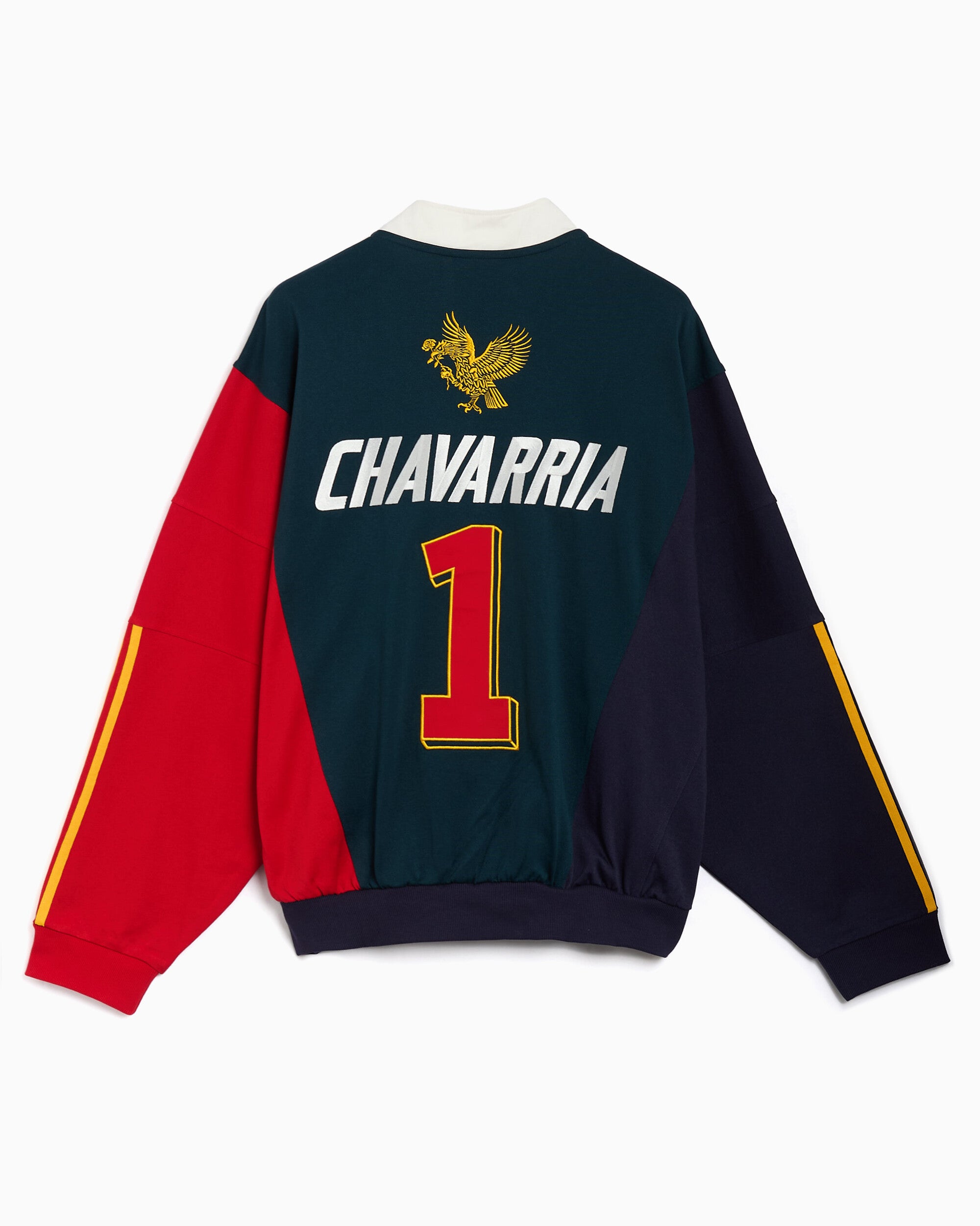 Sweatshirts adidas Originals x Willy Chavarria Watsonville Logo Relaxed Men's Half Zip Sweatshirt - KV1996