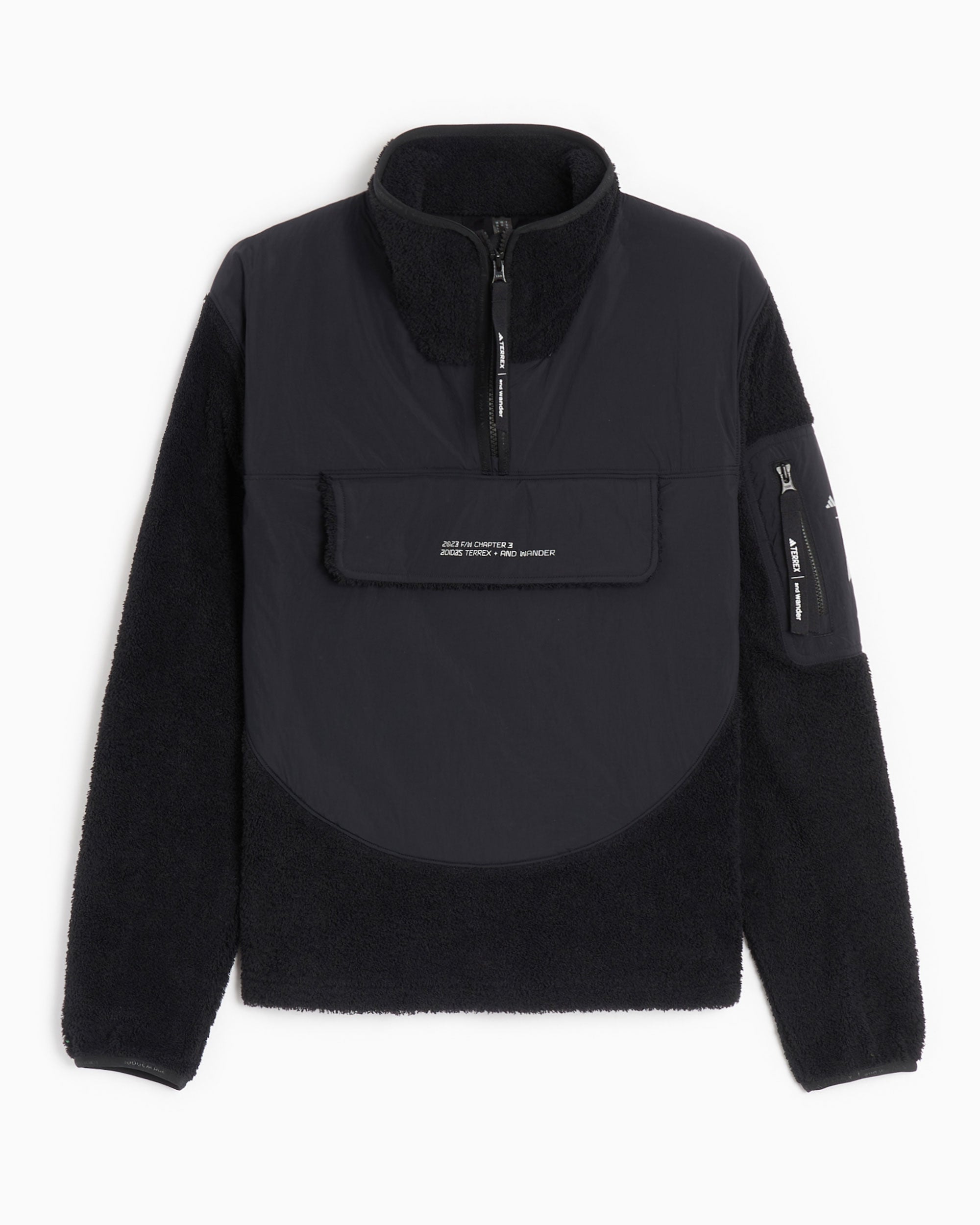adidas® Terrex x And Wander XPLORIC Women's Half Zip Sweatshirt