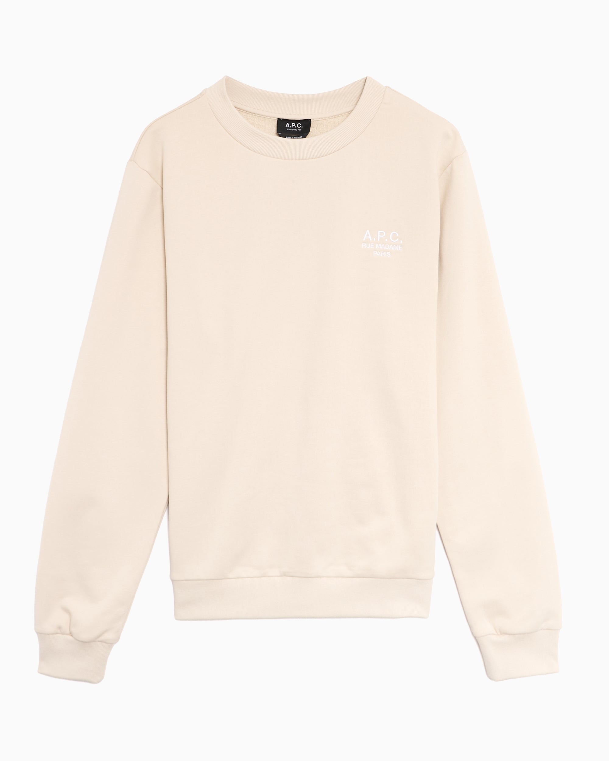 A.P.C./ロゴスウェット/トレーナー/RUE MADAME PARIS Standard Rue Madame sweatshirt | Napped organic fleece | A.P.C.
