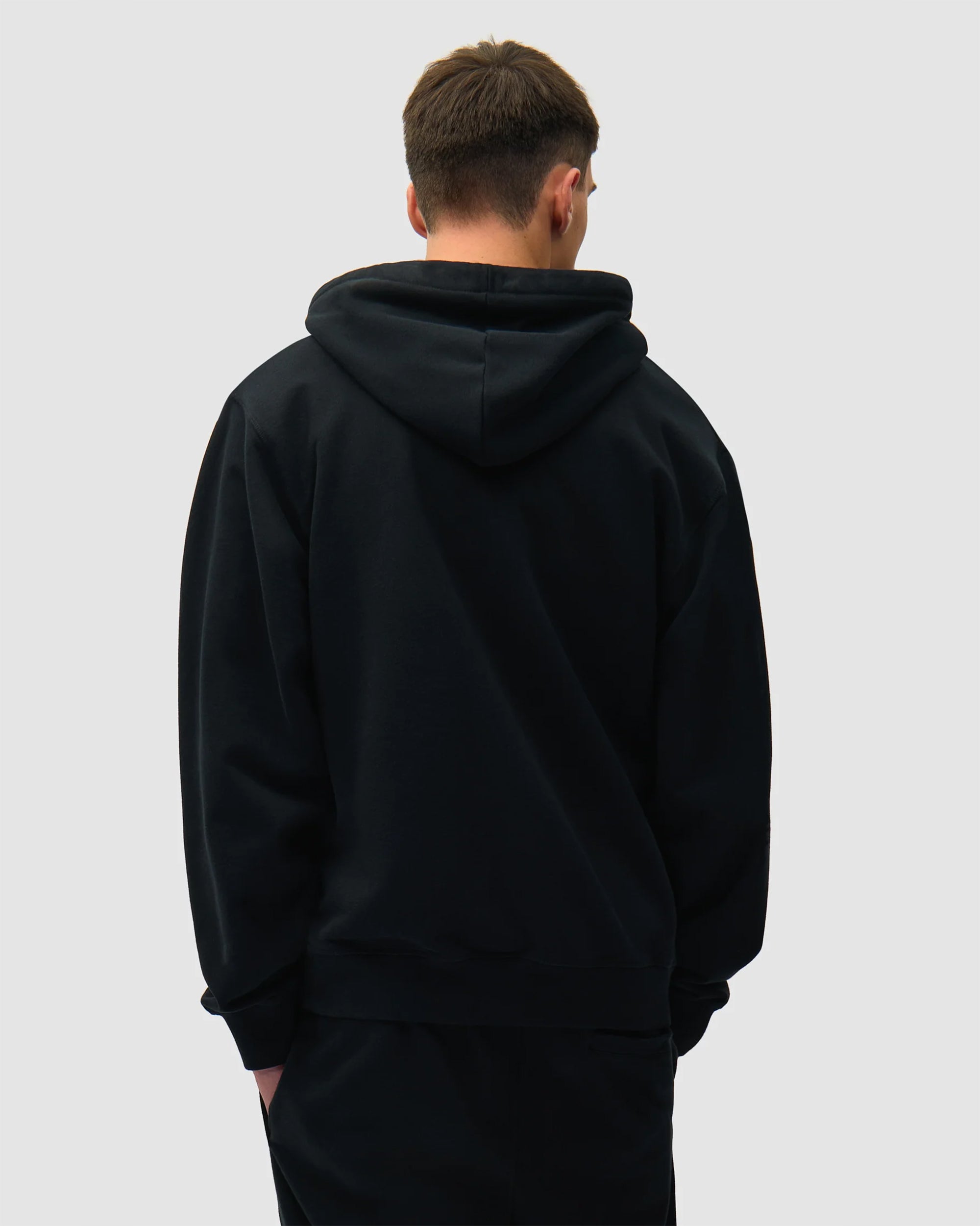 Sweatshirts Arte Antwerp Heart Logo Relaxed Men's Hoodie - SS26-133H-Black
