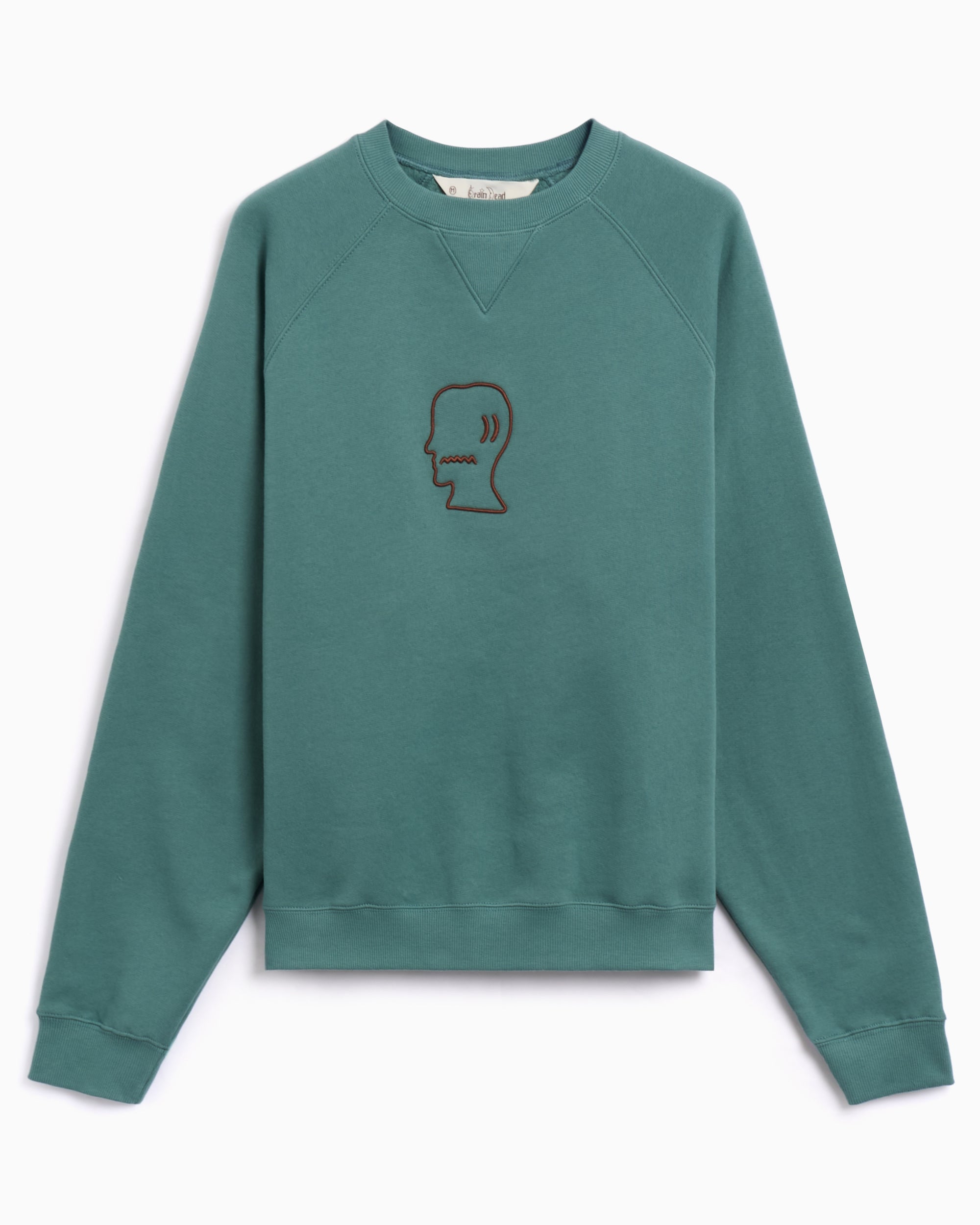Sweatshirts Brain Dead Head Raglan Logo Men's Sweatshirt - S25T1O0042-AVA