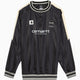 Carhartt WIP x F.C. Real Bristol Warm Up Striped Unisex Sweatshirt