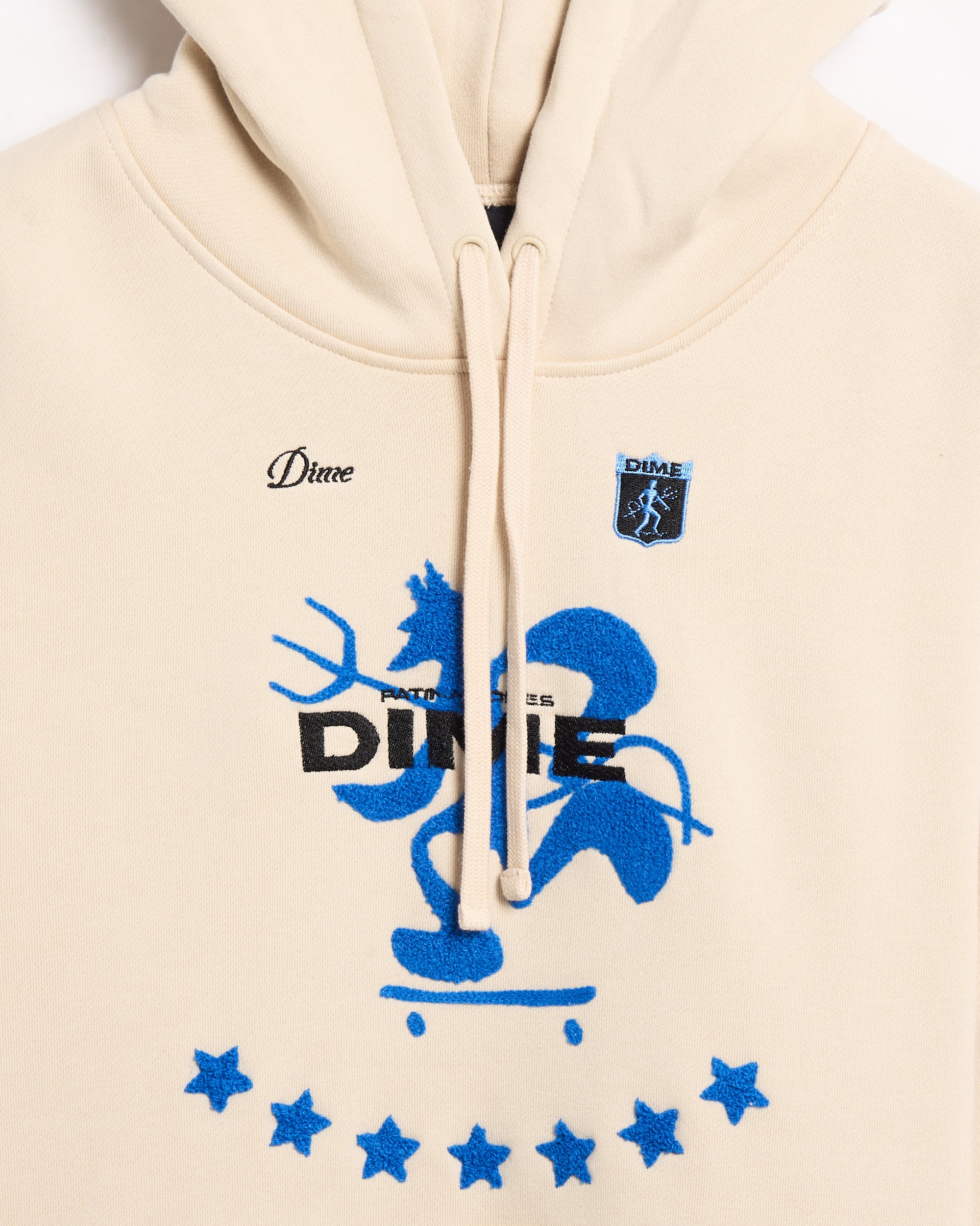 Sweatshirts Dime MTL Patinadores Graphic Relaxed Men's Hoodie - DIMESP2546FOG