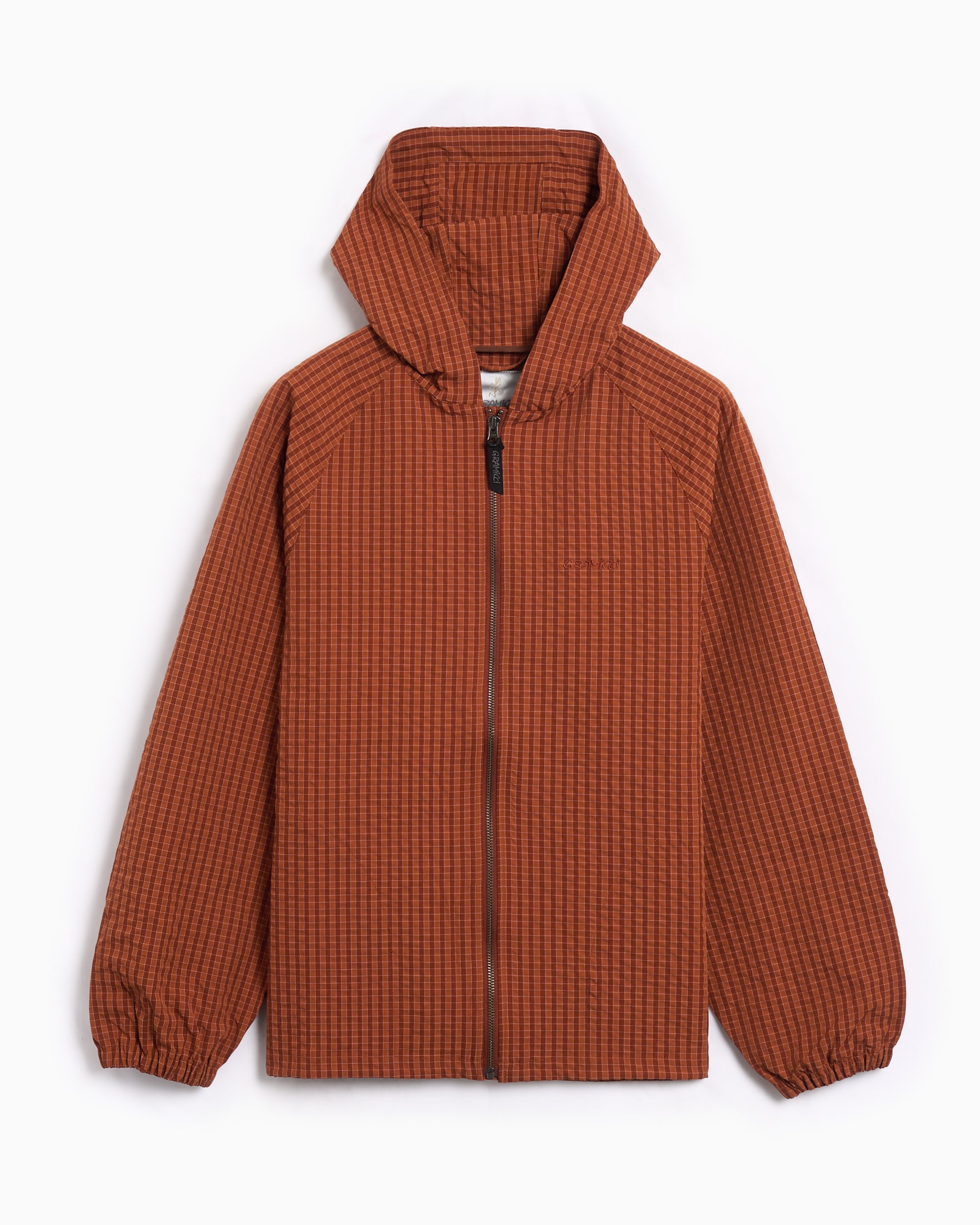 Gramicci Northside Plaid Relaxed Men's Zip-Up Sweatshirt