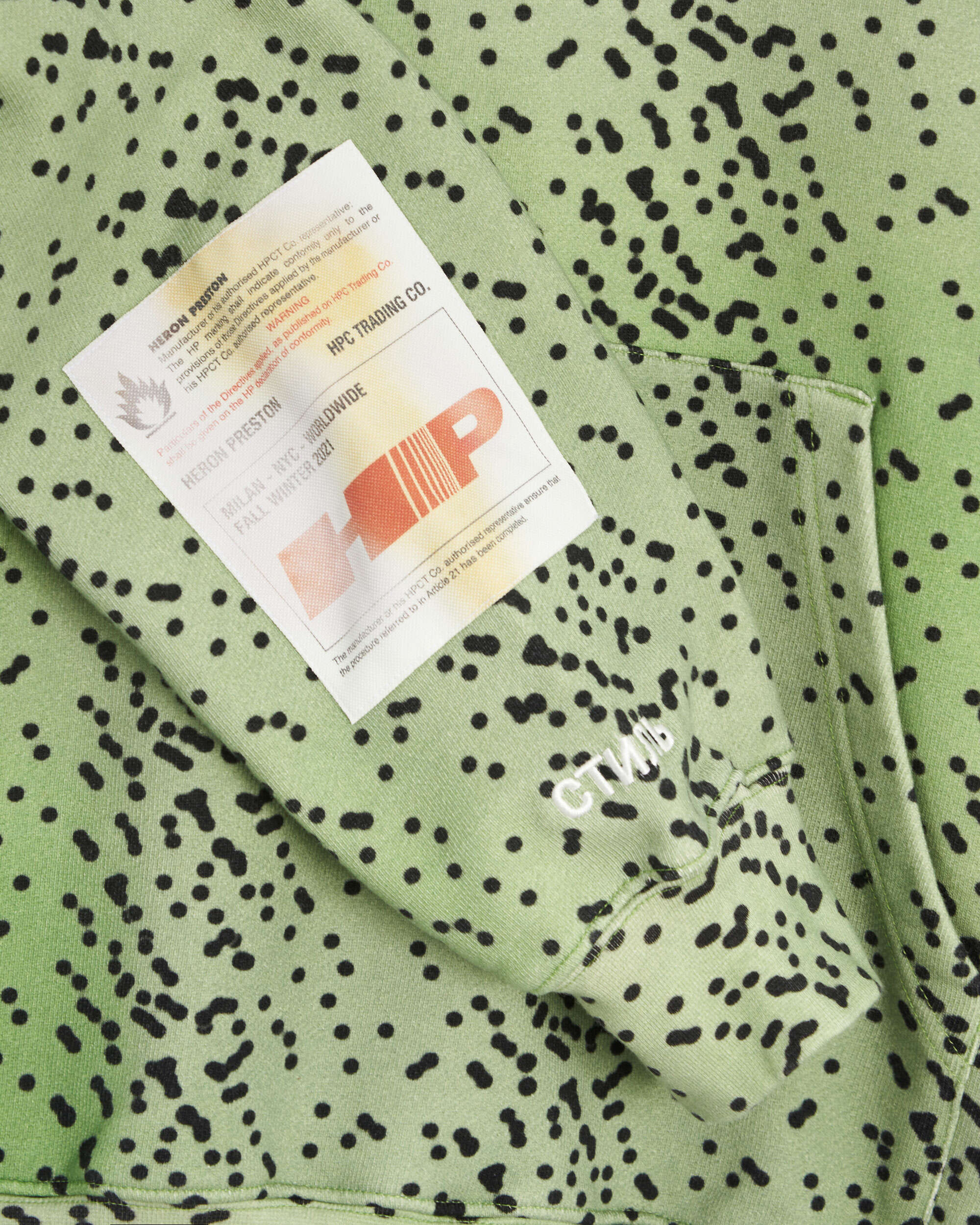 Sweatshirts Heron Preston Dots H.Trading Men's Hoodie Men's Hoodie - HMBB017F21JER0055555