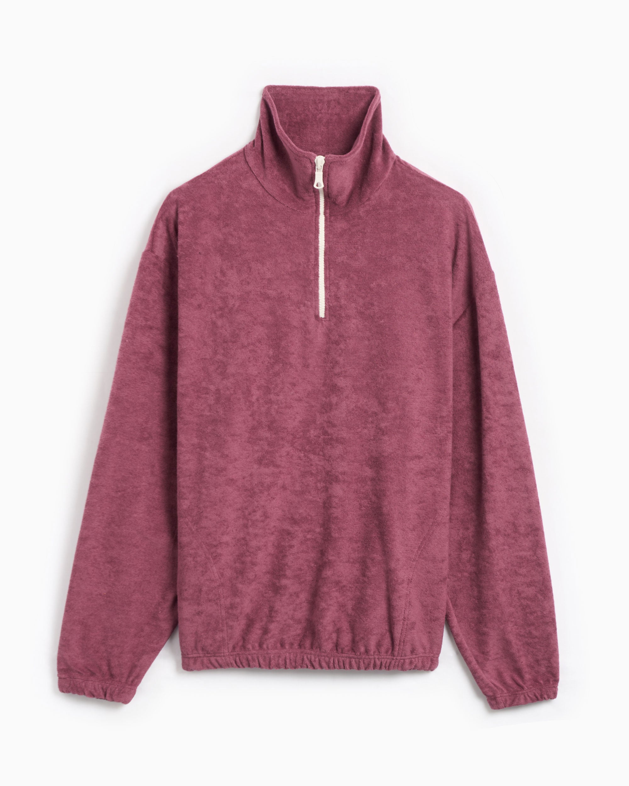 Sweatshirts Howlin' Howlin' Homer Hossa Men's Half Zip Sweatshirt Men's Half Zip Sweatshirt - Homer-Hossa-Cherry