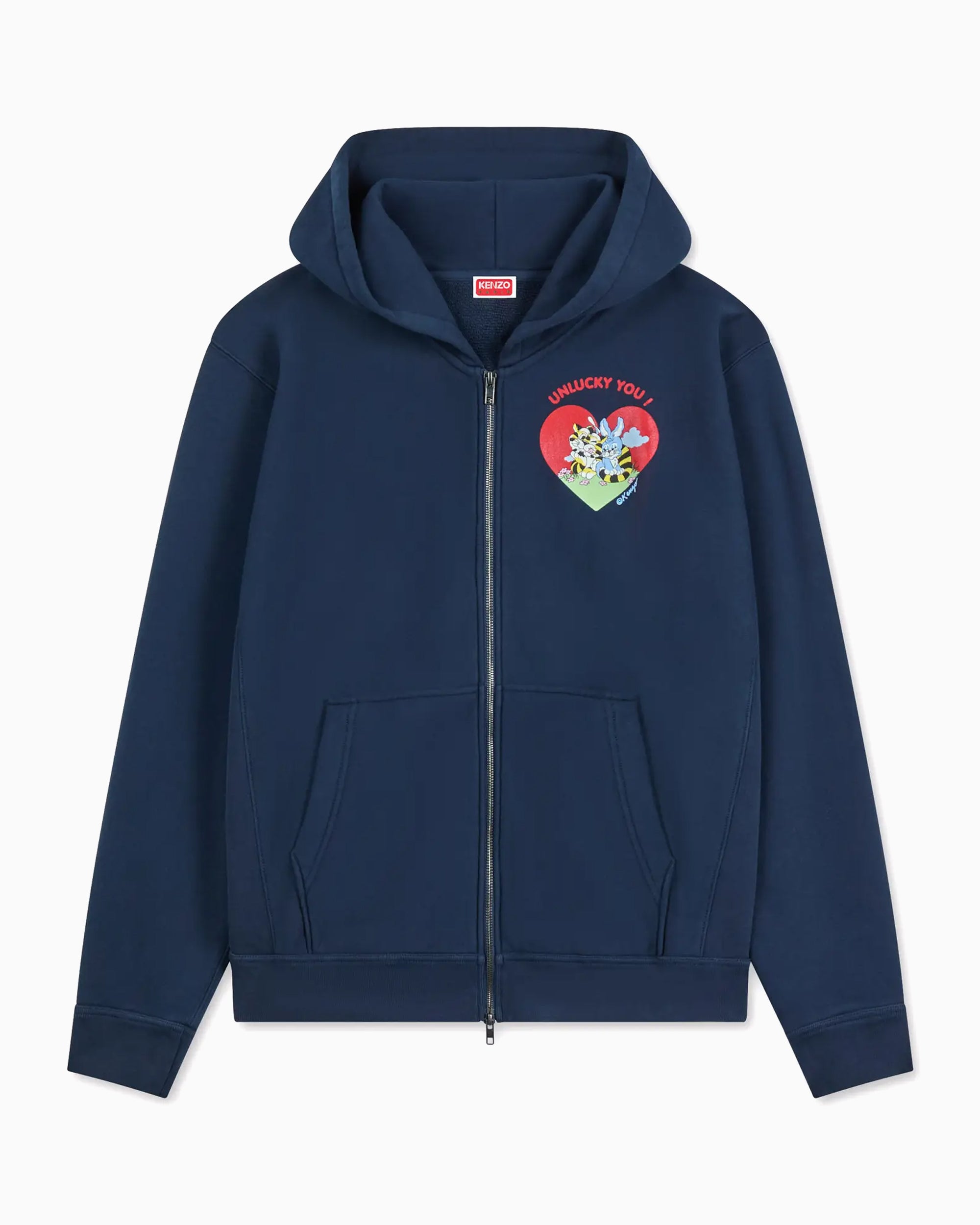 Kenzo Cartoon Men's Zip-Up Sweatshirt