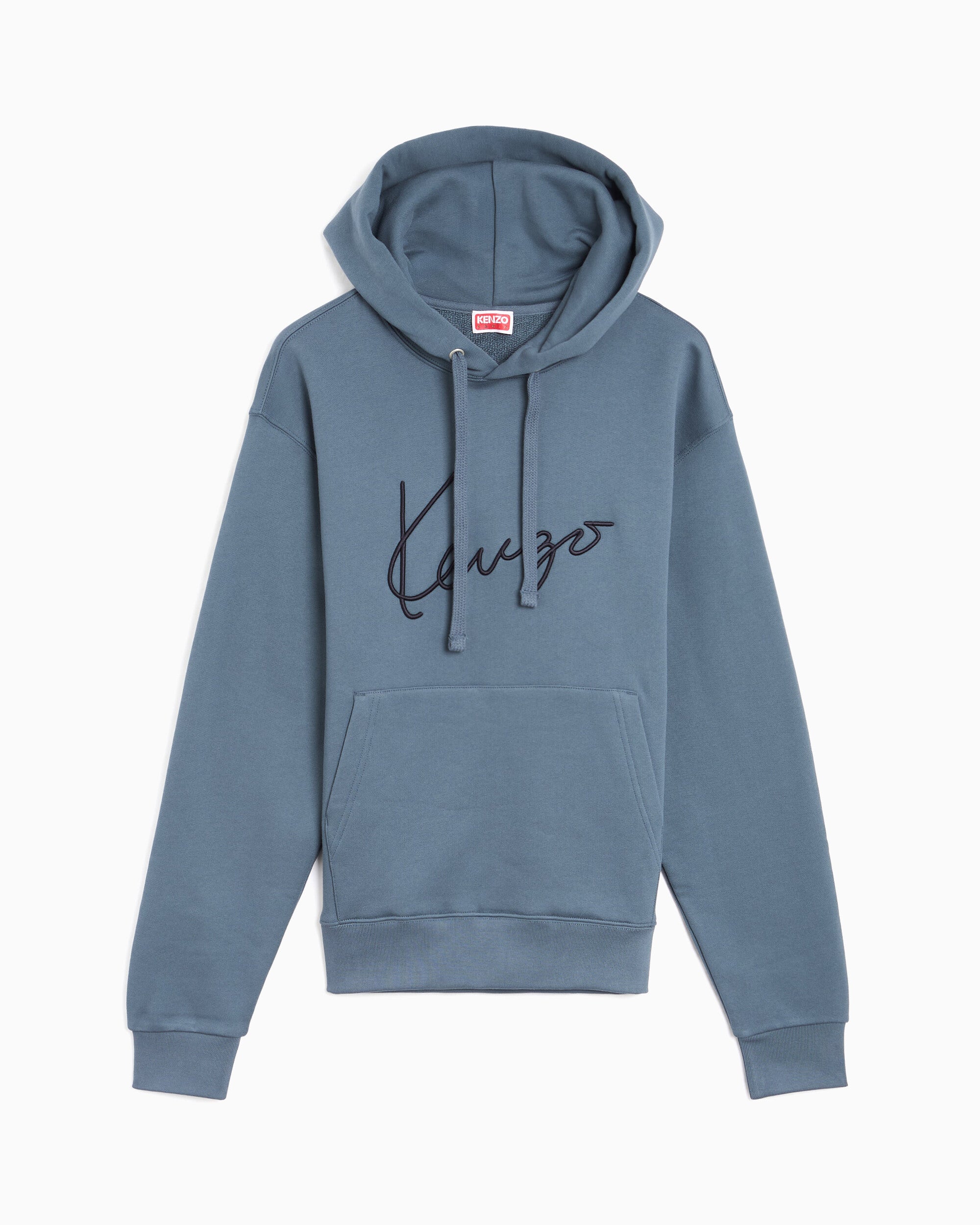 シグネチャーロゴ　フーディ Kenzo Signature Embroidered Men's Hoodie